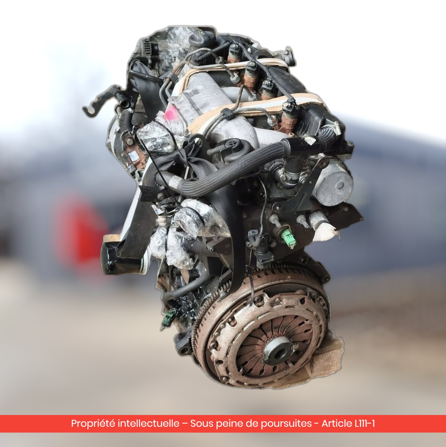 Moteur Citroën C8 / Lancia Phedra 4HW — occasion — vue 2