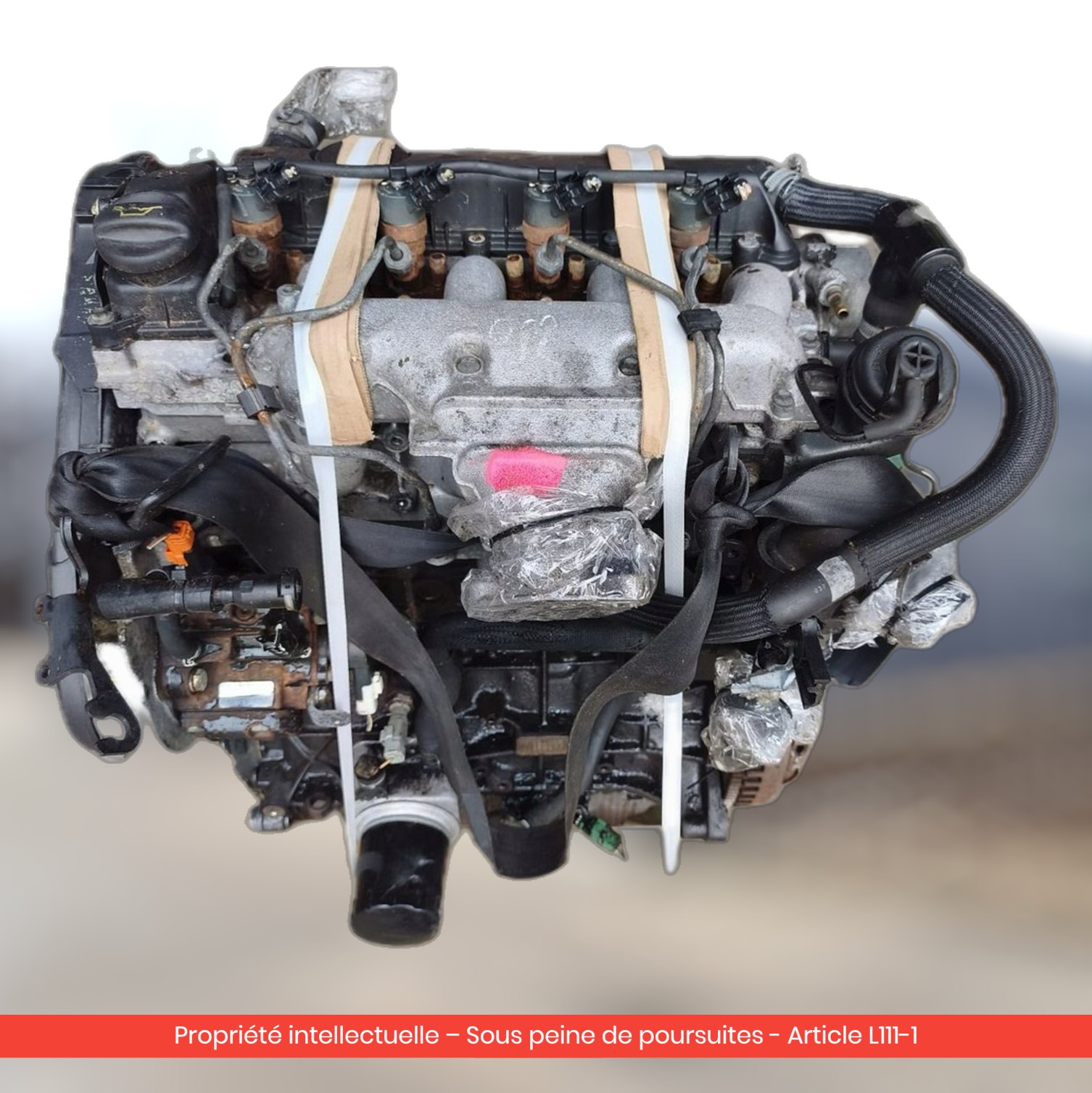 Moteur Citroën C8 / Lancia Phedra 4HW — occasion — vue 3