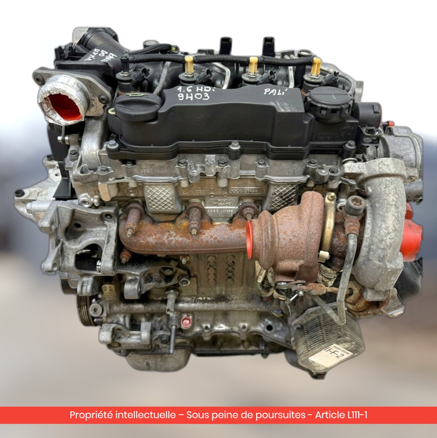 Moteur Citroën Berlingo III / Peugeot Partner III 9H03 — occasion — vue 3