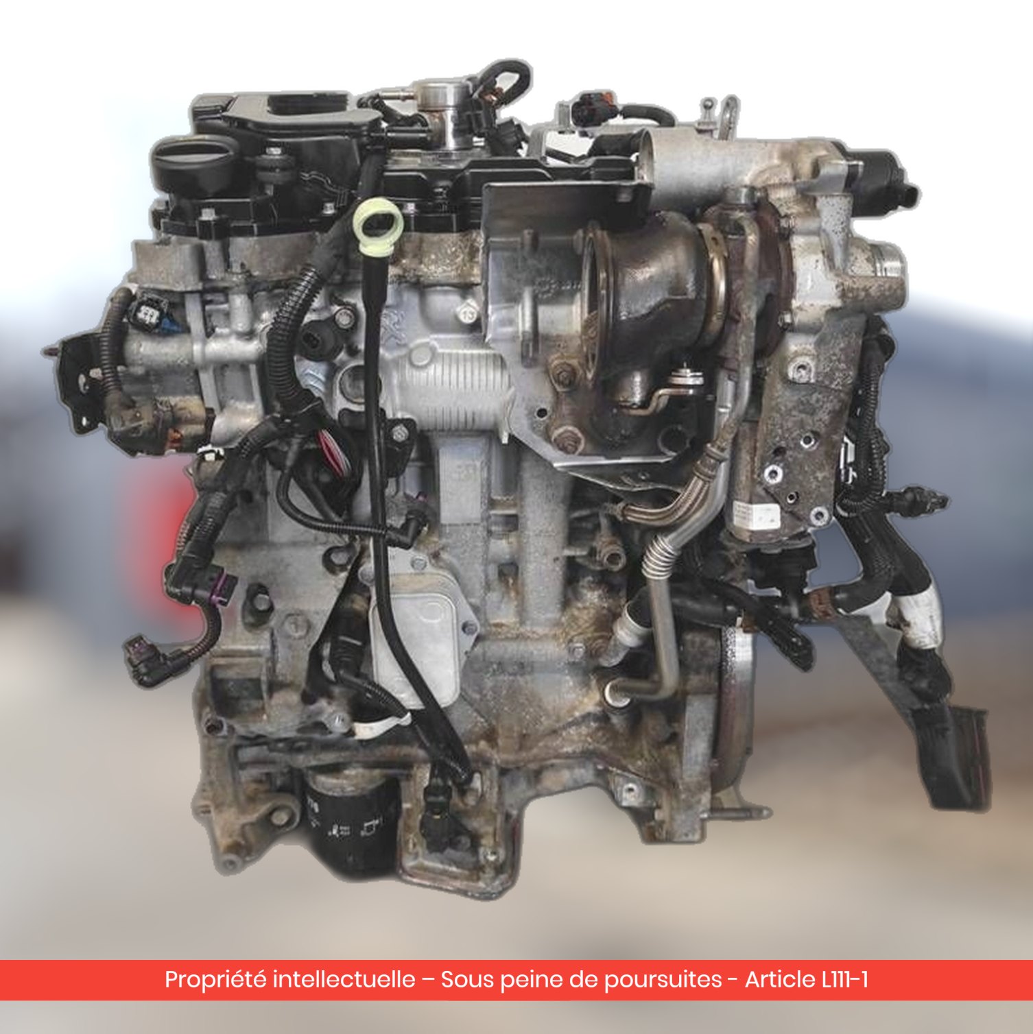 Moteur Citroën C4 Picasso II / Peugeot 308 II HN02 — occasion — vue 2