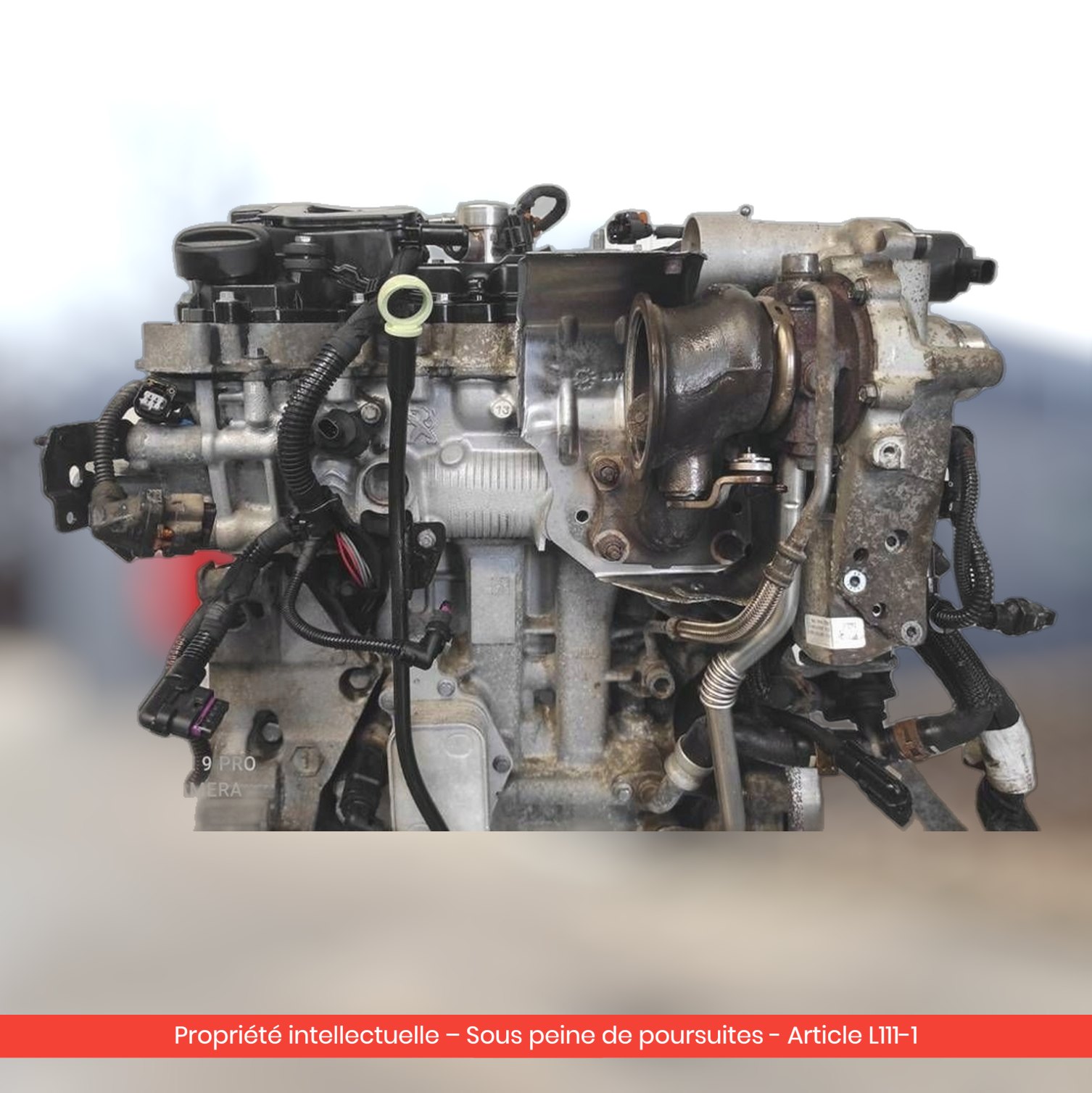 Moteur Citroën C4 Picasso II / Peugeot 308 II HN02 — occasion — vue 4