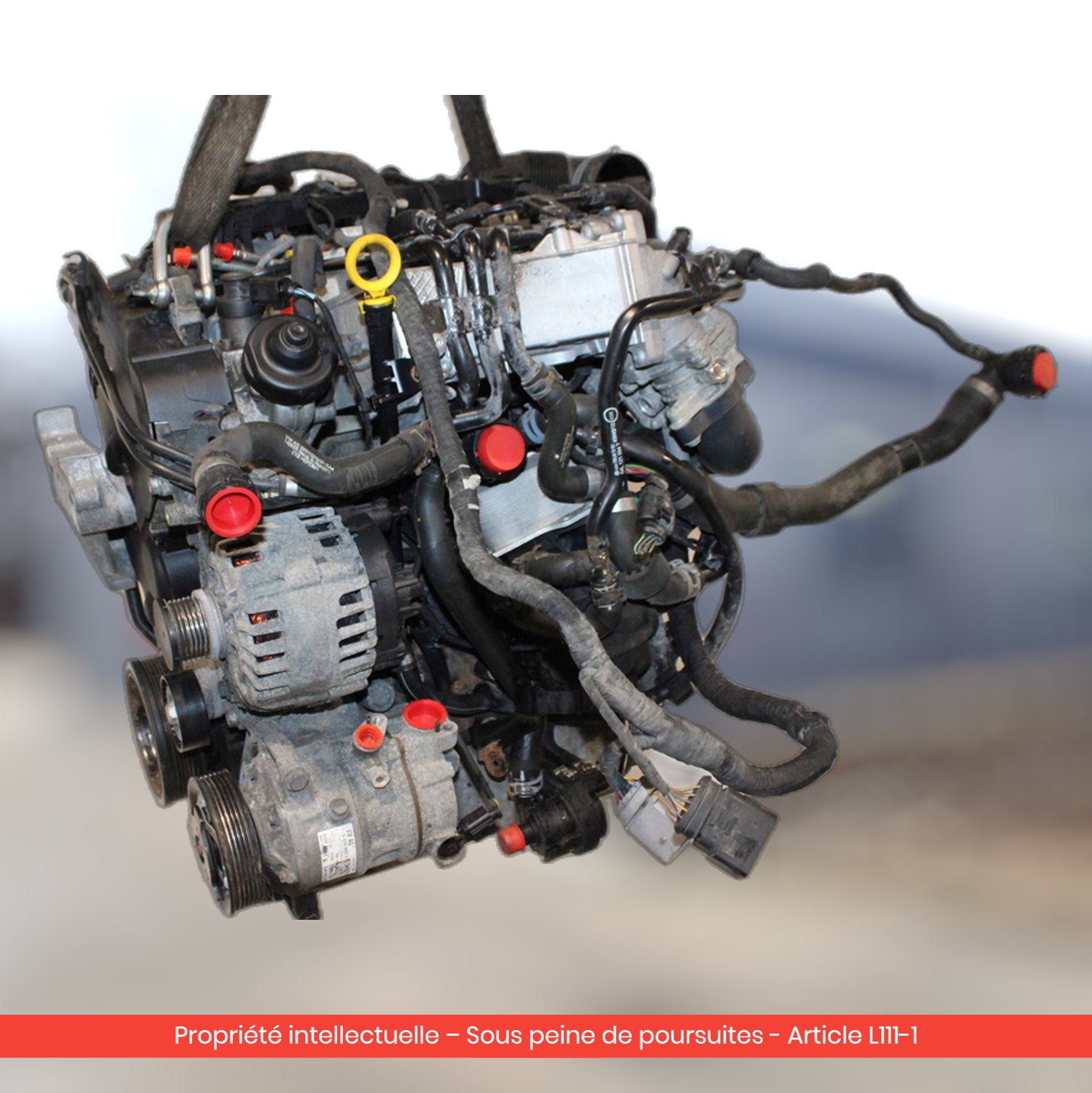 Moteur Citroën C1 II / Peugeot 108 CFB II-D — occasion — vue 3