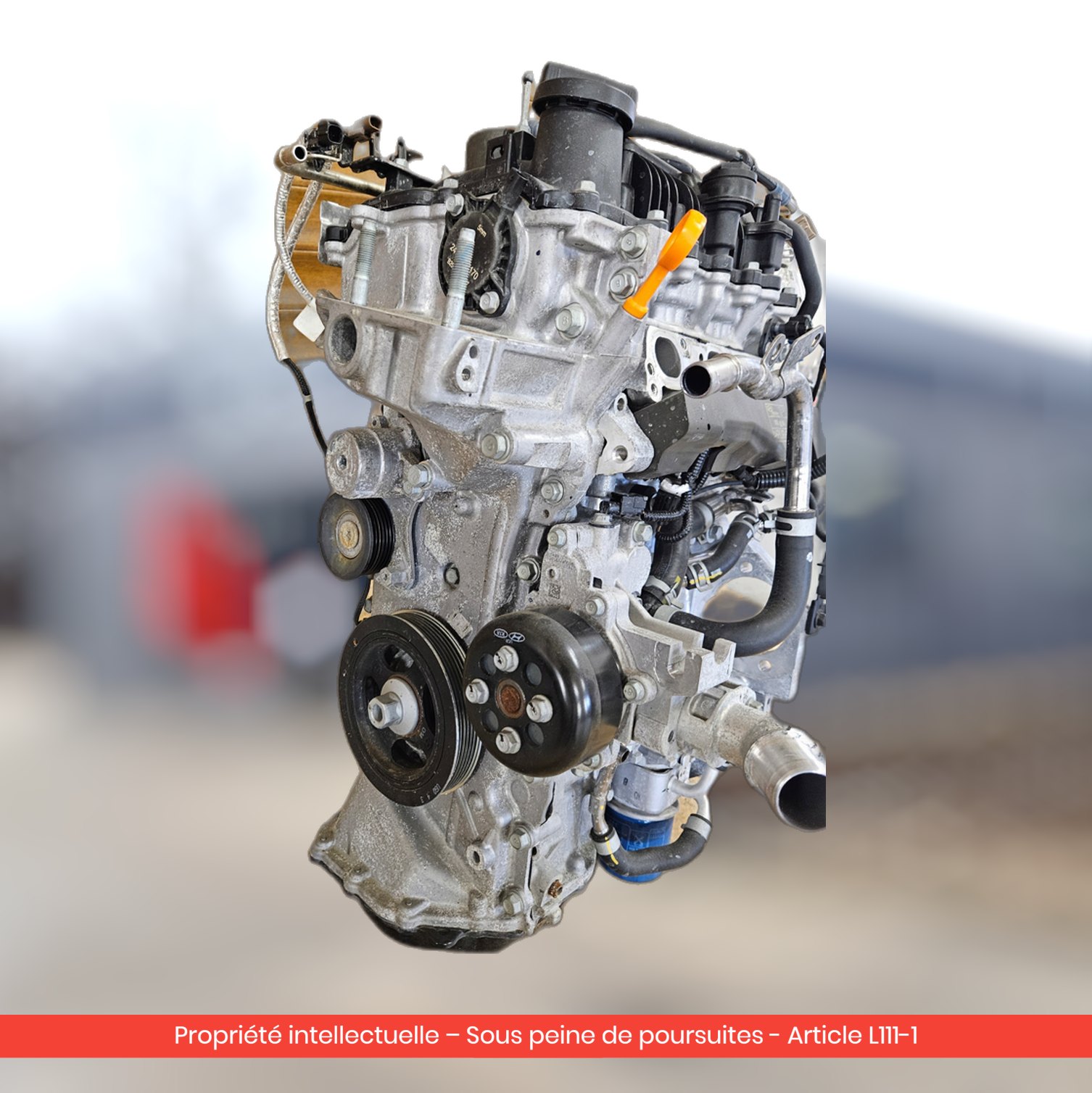 Moteur Hyundai Kona / Ioniq G4LE-1B07103U00 — occasion — vue 2
