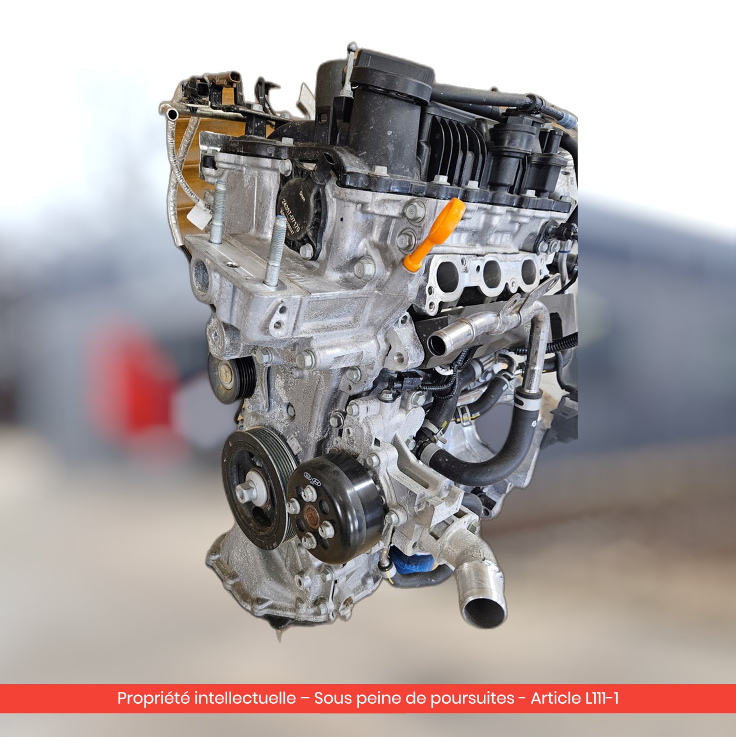 Moteur Hyundai Kona / Ioniq G4LE-1B07103U00 — occasion — vue 4