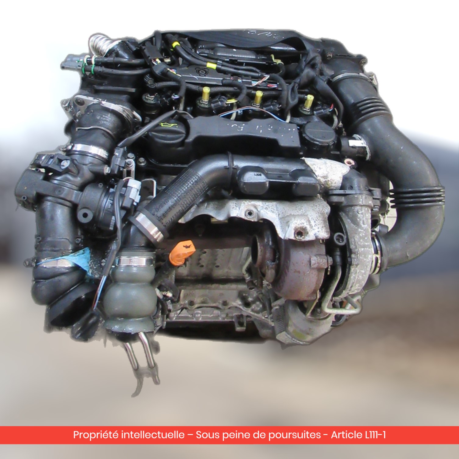 Moteur Citroën Xsara Picasso / C4 / Peugeot 307 II 9HY — occasion — vue 2