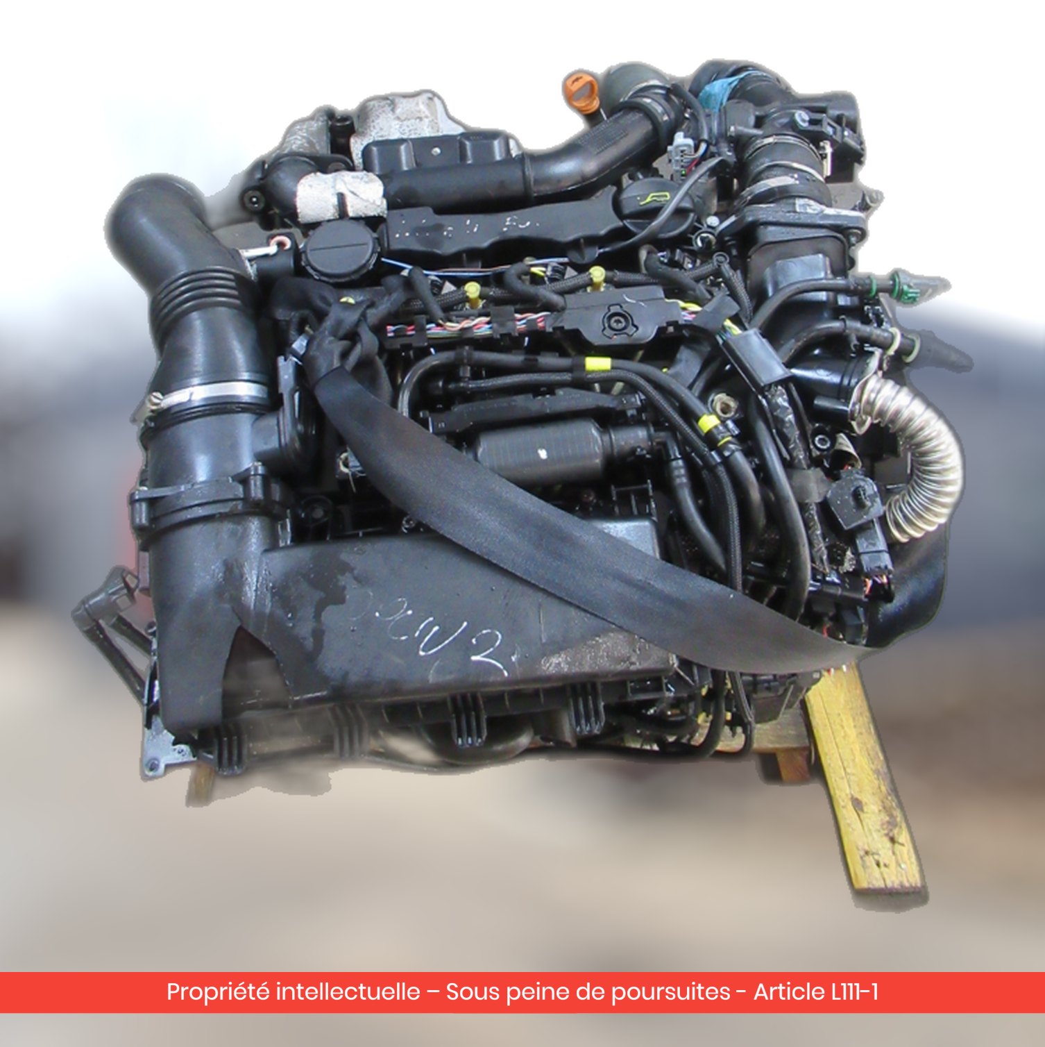 Moteur Citroën Xsara Picasso / C4 / Peugeot 307 II 9HY — occasion — vue 3