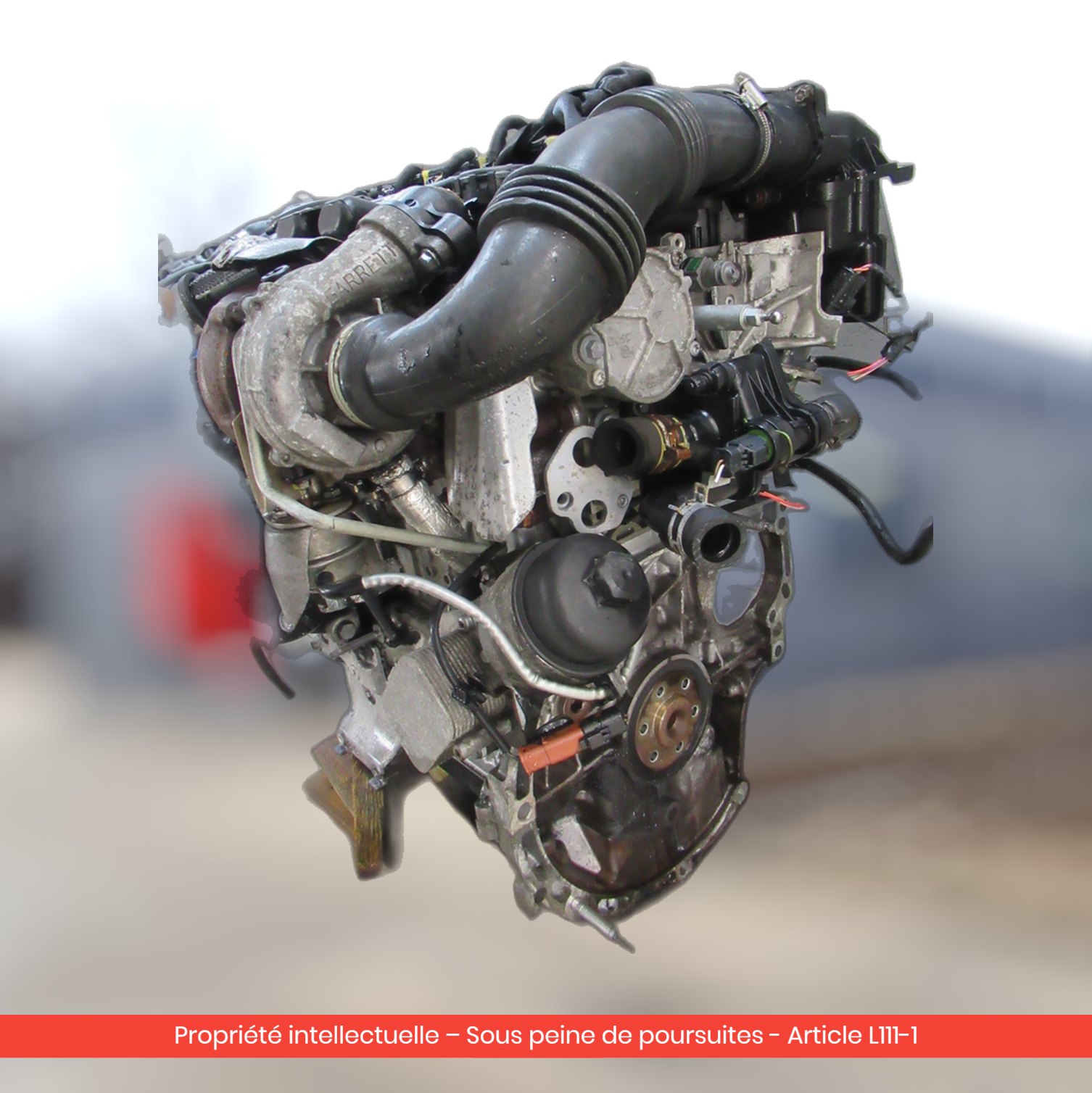 Moteur Citroën Xsara Picasso / C4 / Peugeot 307 II 9HY — occasion — vue 4