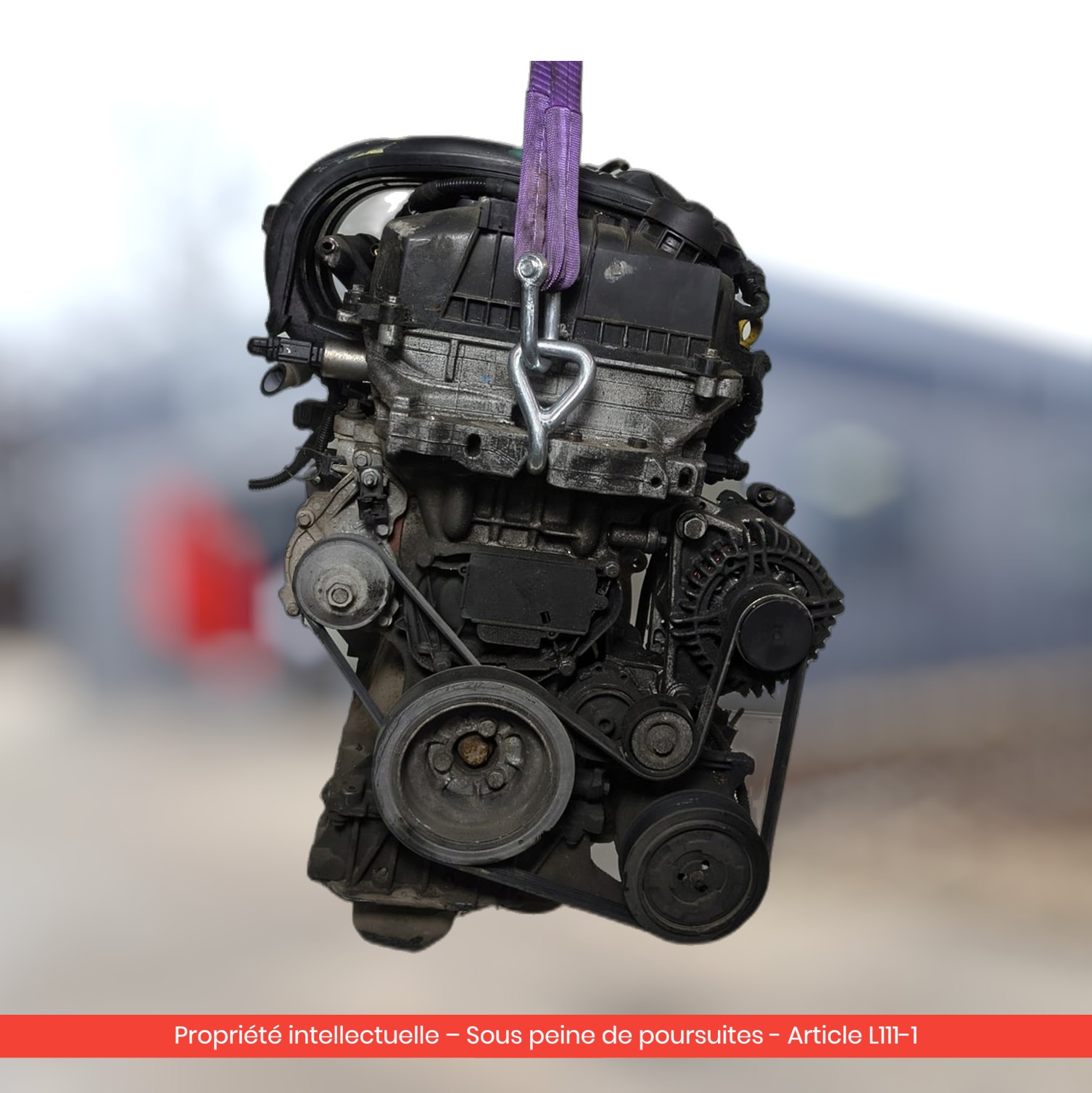 Moteur Citroën C3 A51 / Peugeot 208 ZM01 — occasion — vue 2