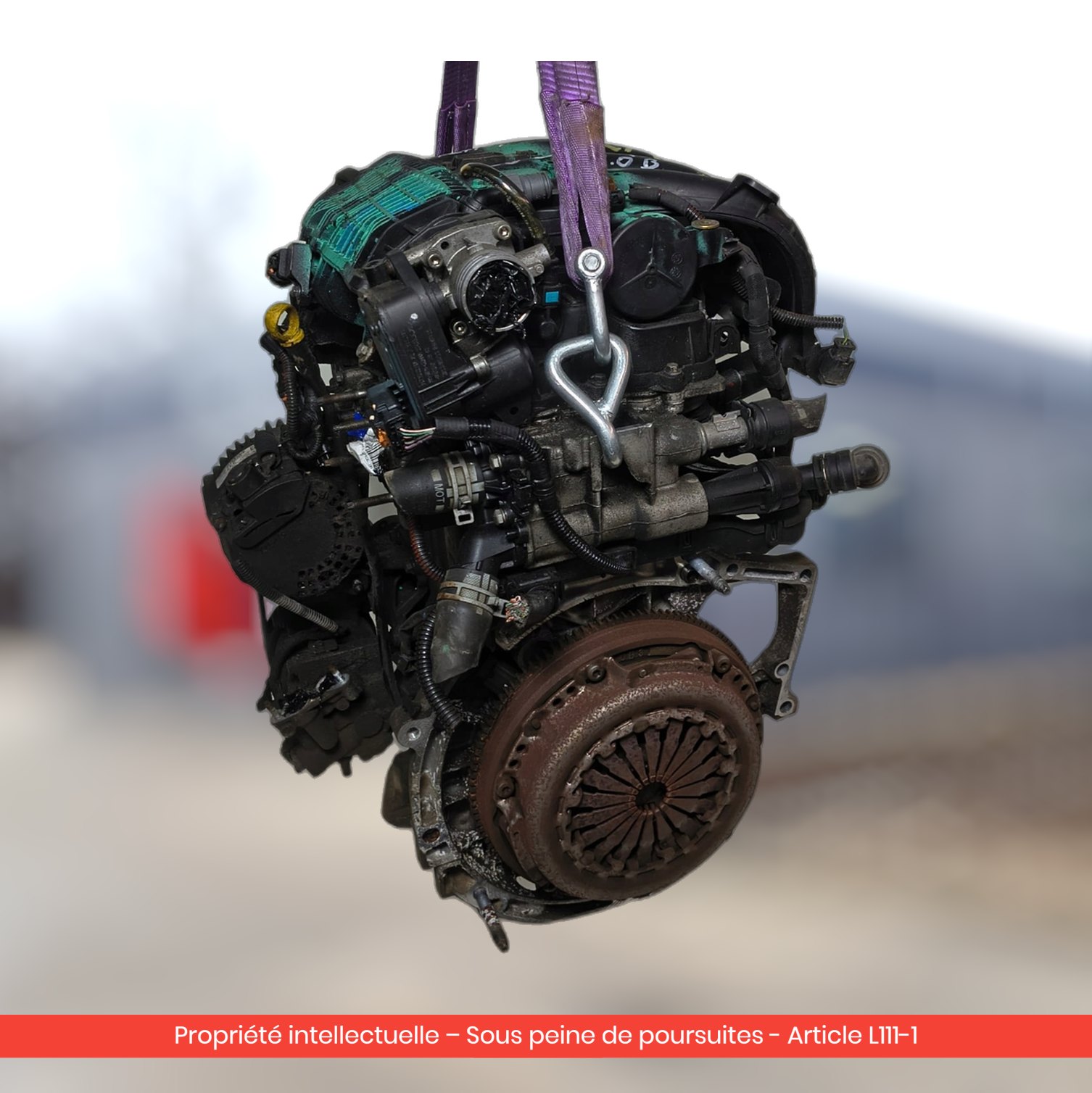 Moteur Citroën C3 A51 / Peugeot 208 ZM01 — occasion — vue 3