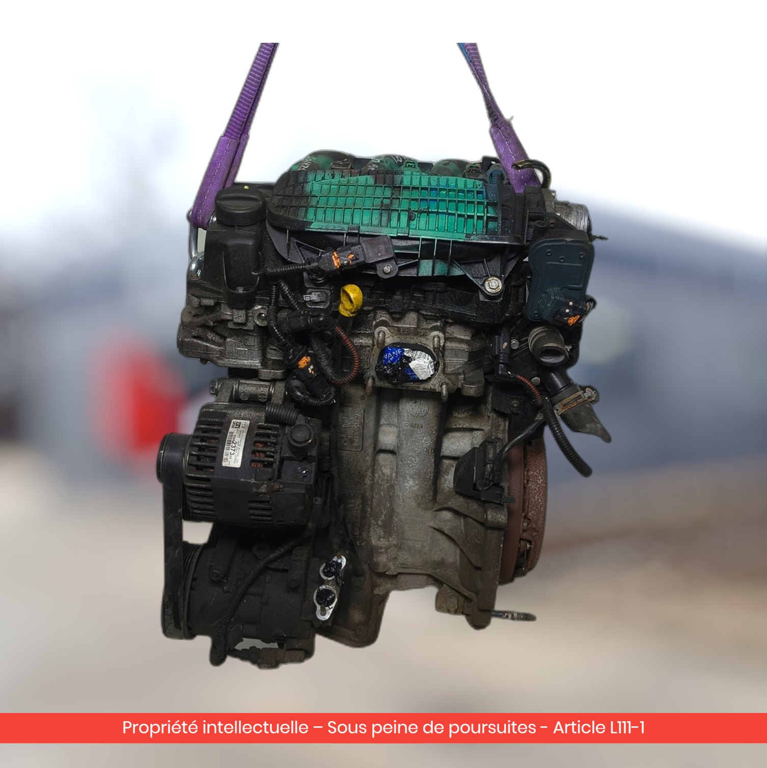 Moteur Citroën C3 A51 / Peugeot 208 ZM01 — occasion — vue 4