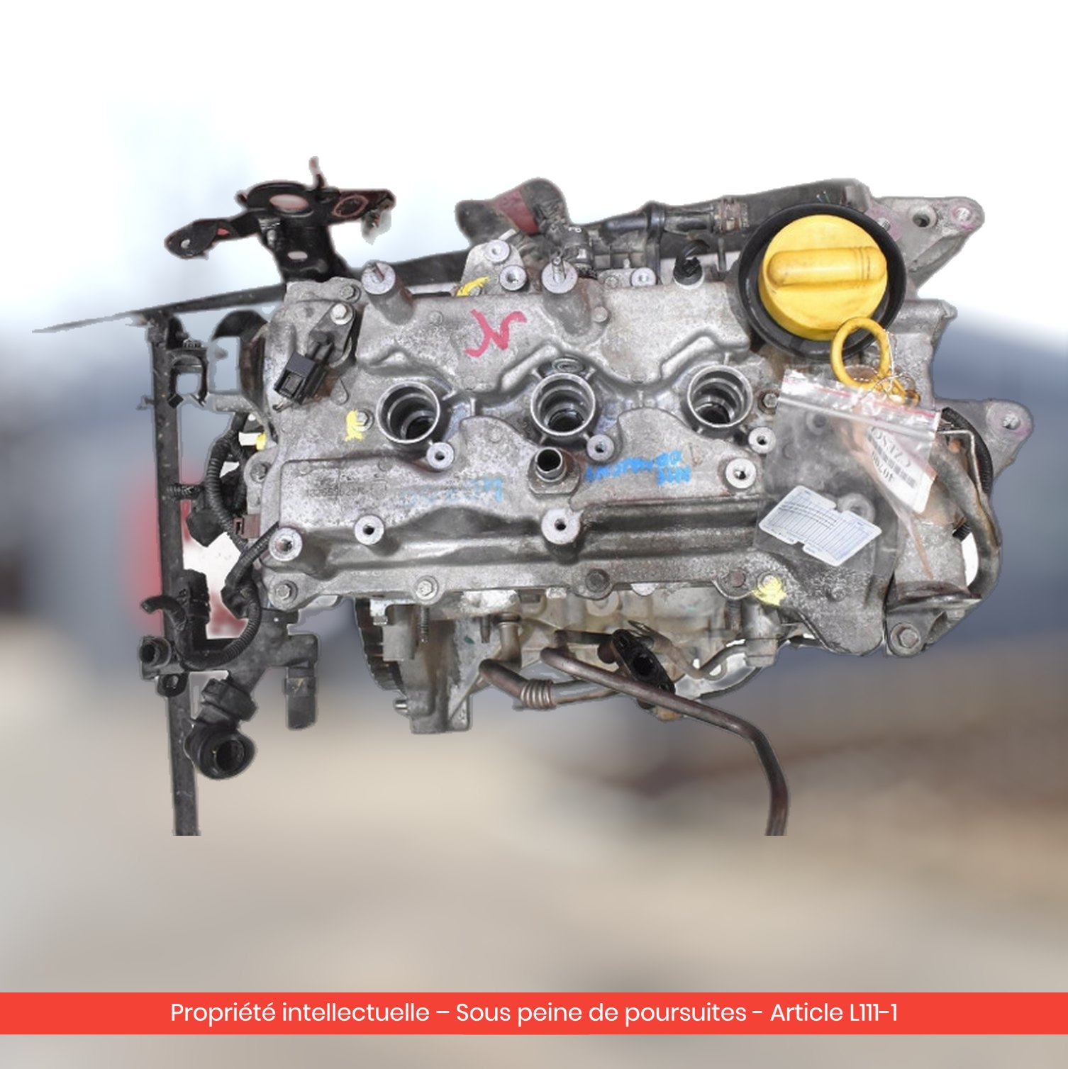 Moteur Dacia Sandero II / Renault Clio IV / Captur H4BG412 — occasion — vue 1
