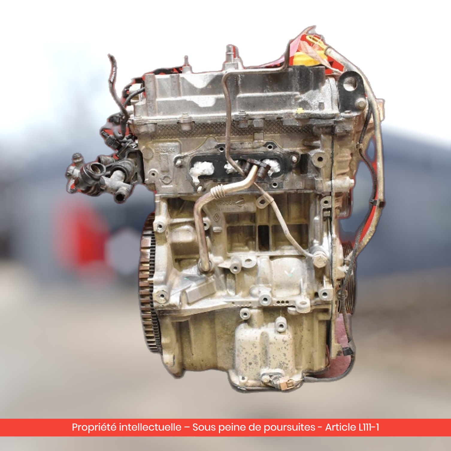 Moteur Dacia Sandero II / Renault Clio IV / Captur H4BG412 — occasion — vue 3