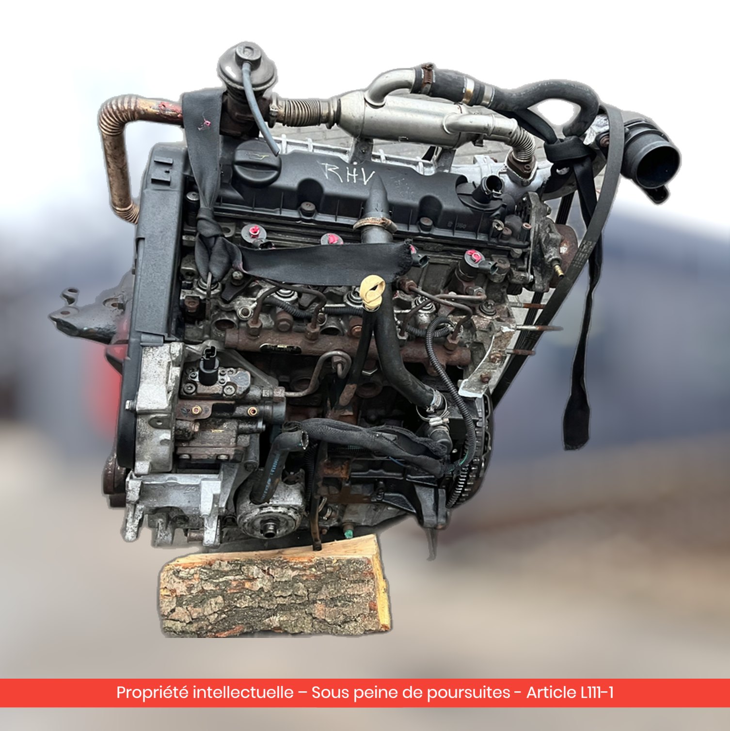 Moteur Citroën Jumper II / Fiat Ducato / Peugeot Boxer II RHV — occasion — vue 1