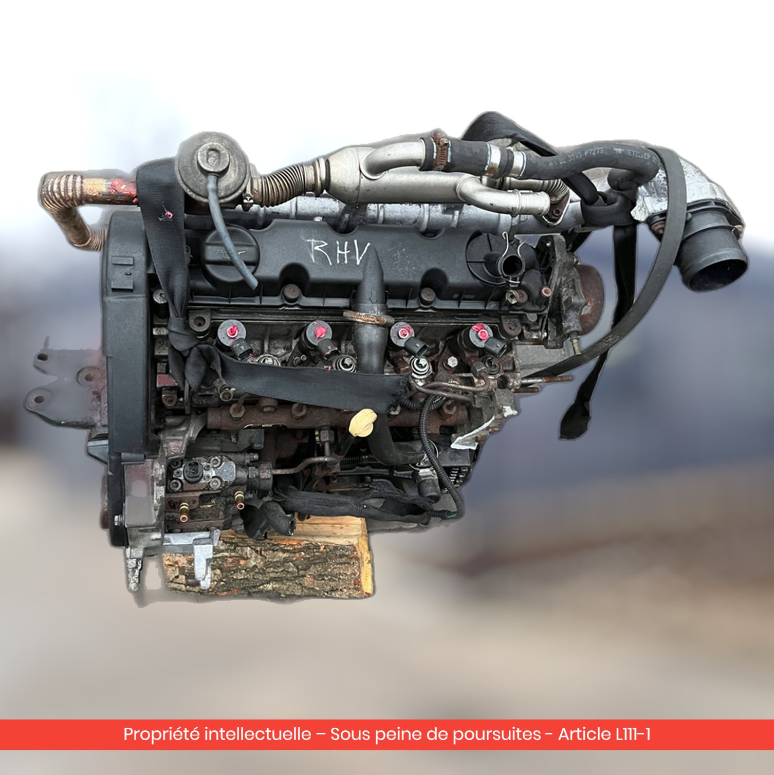 Moteur Citroën Jumper II / Fiat Ducato / Peugeot Boxer II RHV — occasion — vue 3