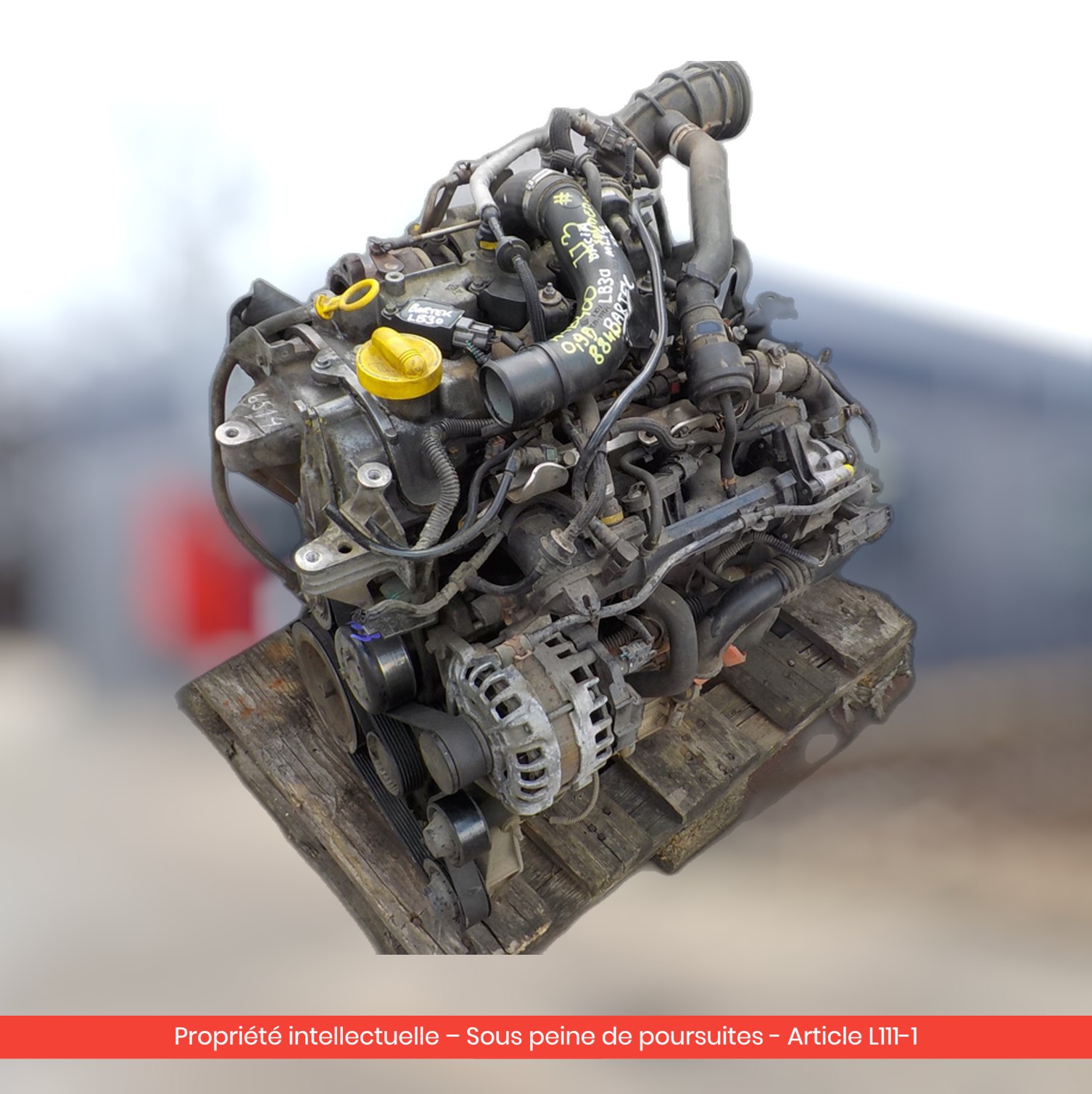 Moteur Dacia Logan II / Sandero II / Renault Clio IV H4BA400 — occasion — vue 1