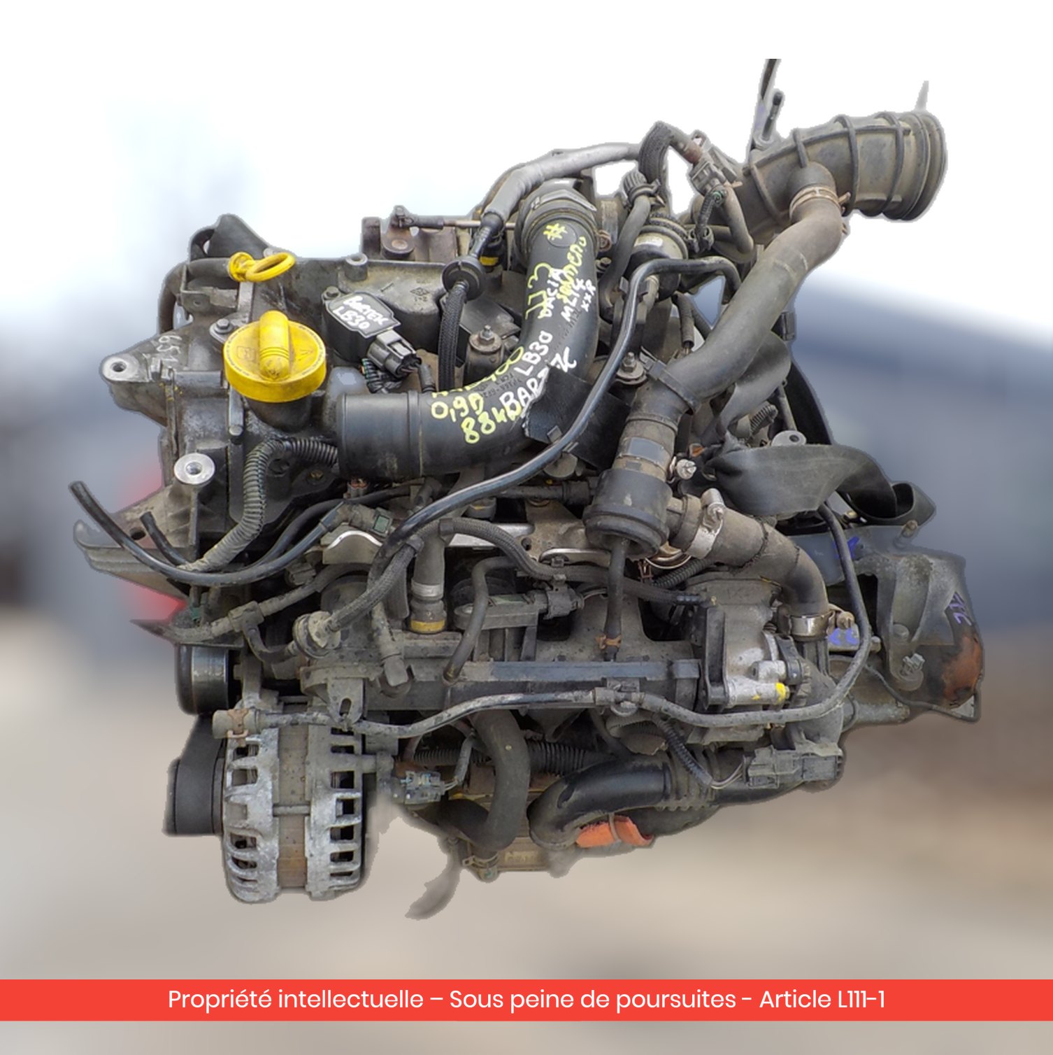 Moteur Dacia Logan II / Sandero II / Renault Clio IV H4BA400 — occasion — vue 3