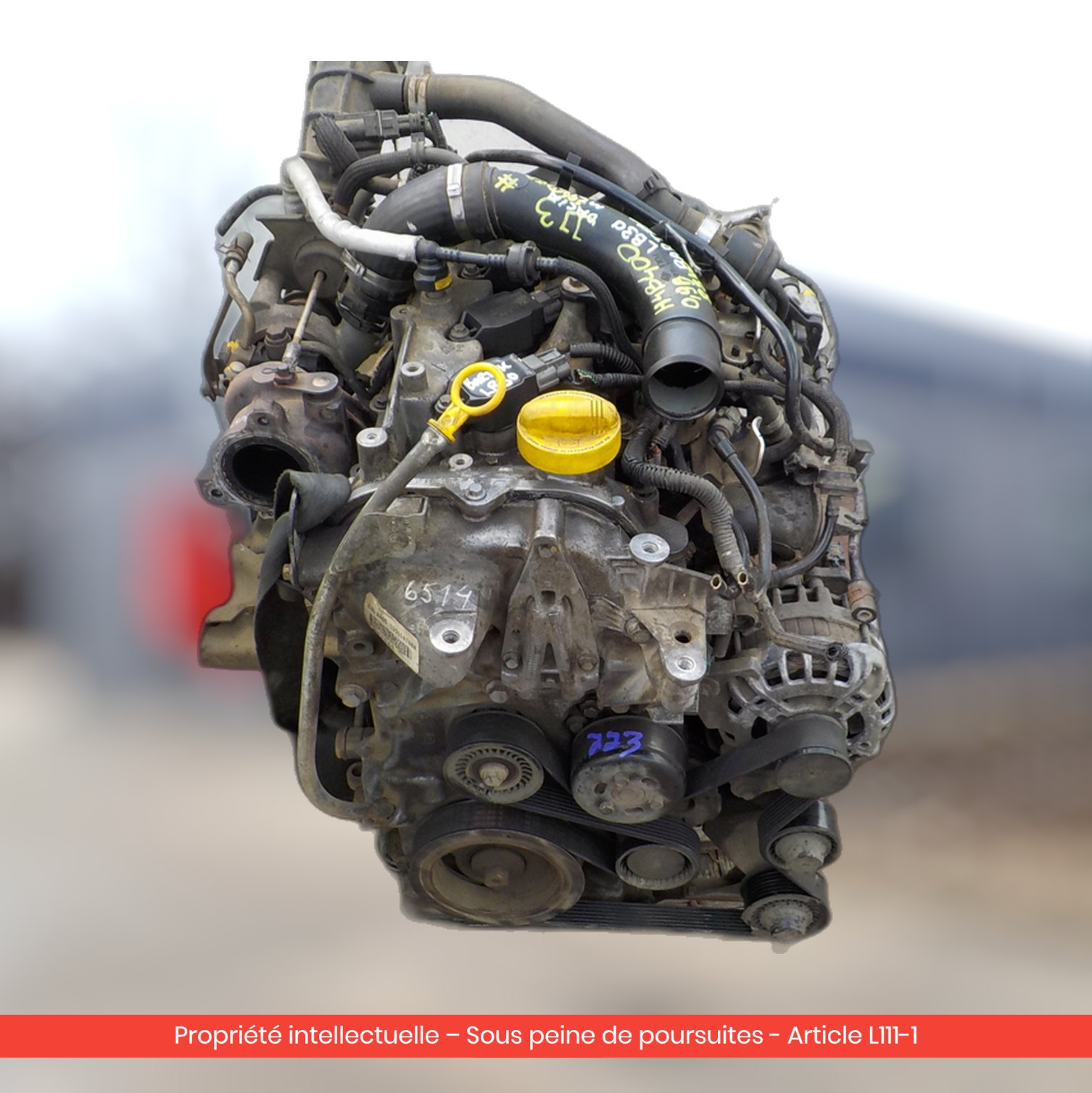 Moteur Dacia Logan II / Sandero II / Renault Clio IV H4BA400 — occasion — vue 4