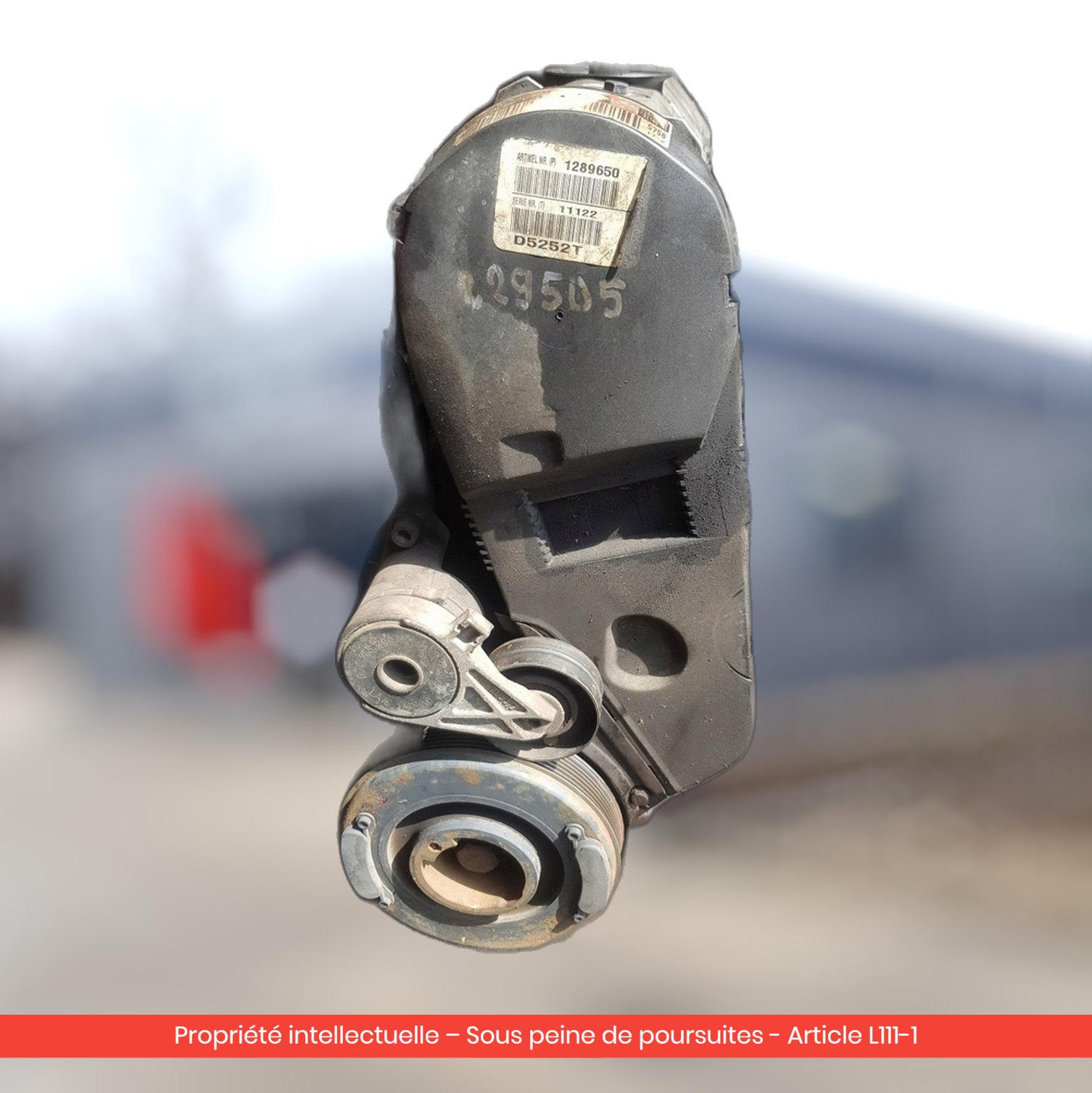 Moteur Volvo S80 / V70 D5252T — occasion — vue 3