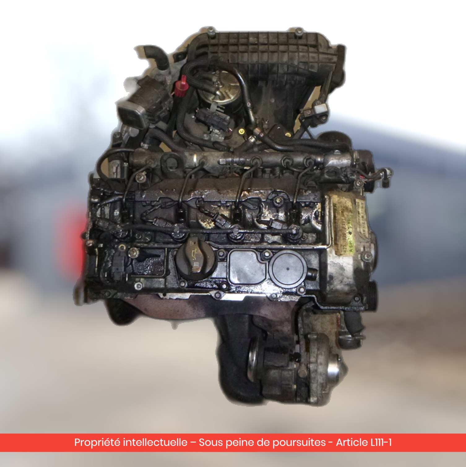 Moteur Mercedes A170 / Classe A 66894230 — occasion — vue 2