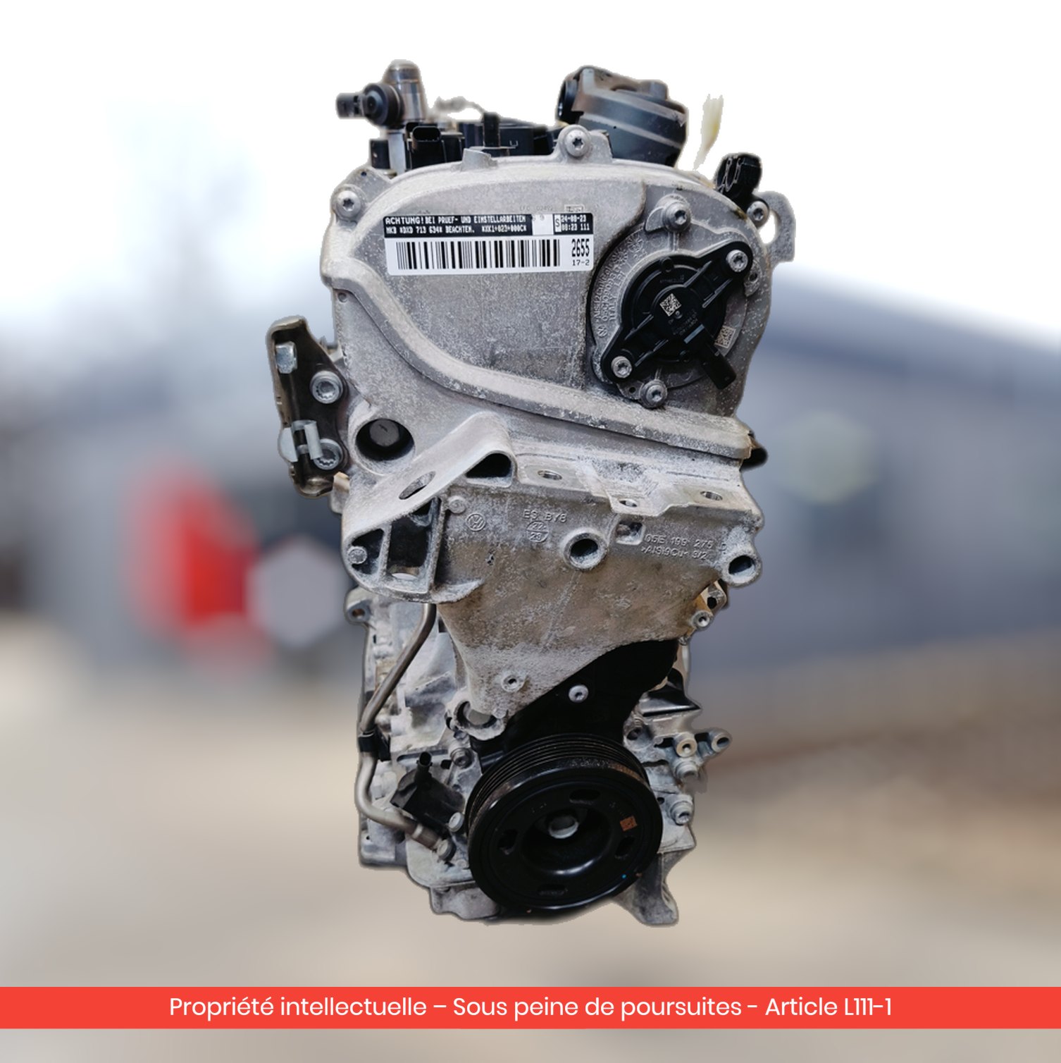 Moteur Seat Ibiza / Volkswagen Polo DFNA — occasion — vue 4