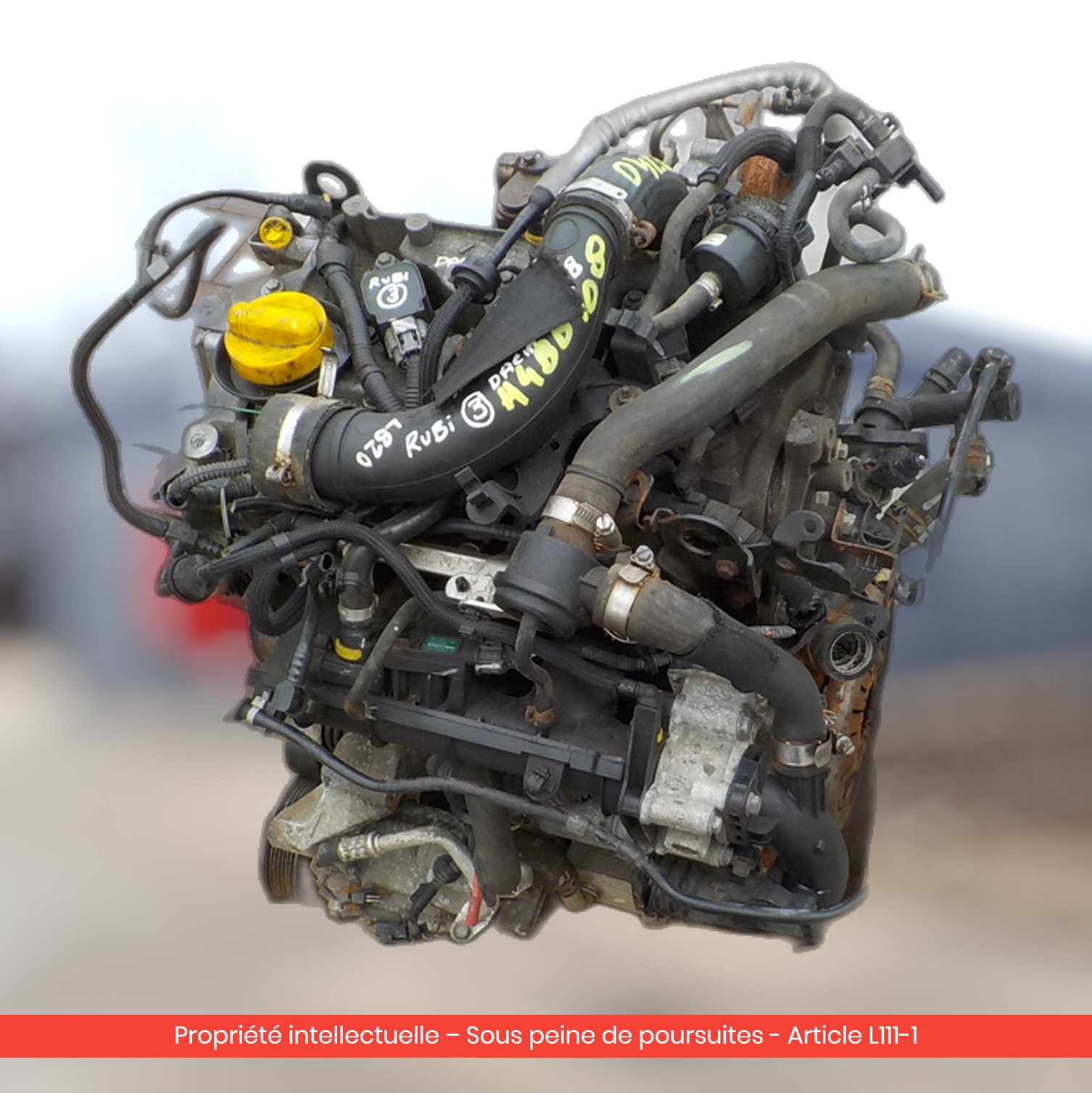 Moteur Dacia Sandero II / Renault Clio IV / Captur H4BB408 — occasion — vue 1