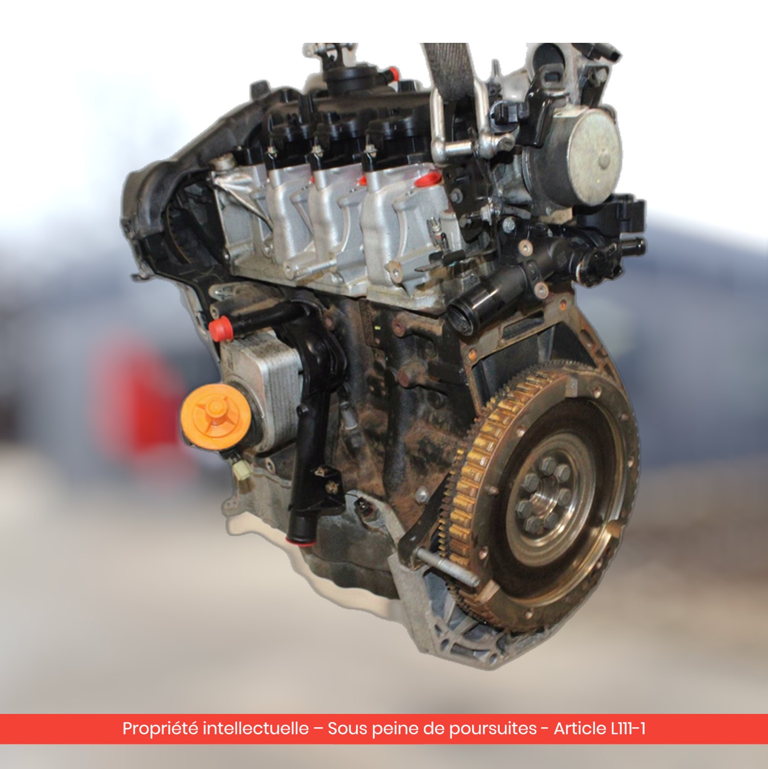 Moteur Mercedes B180 / A180 A6400101244 — occasion — vue 3