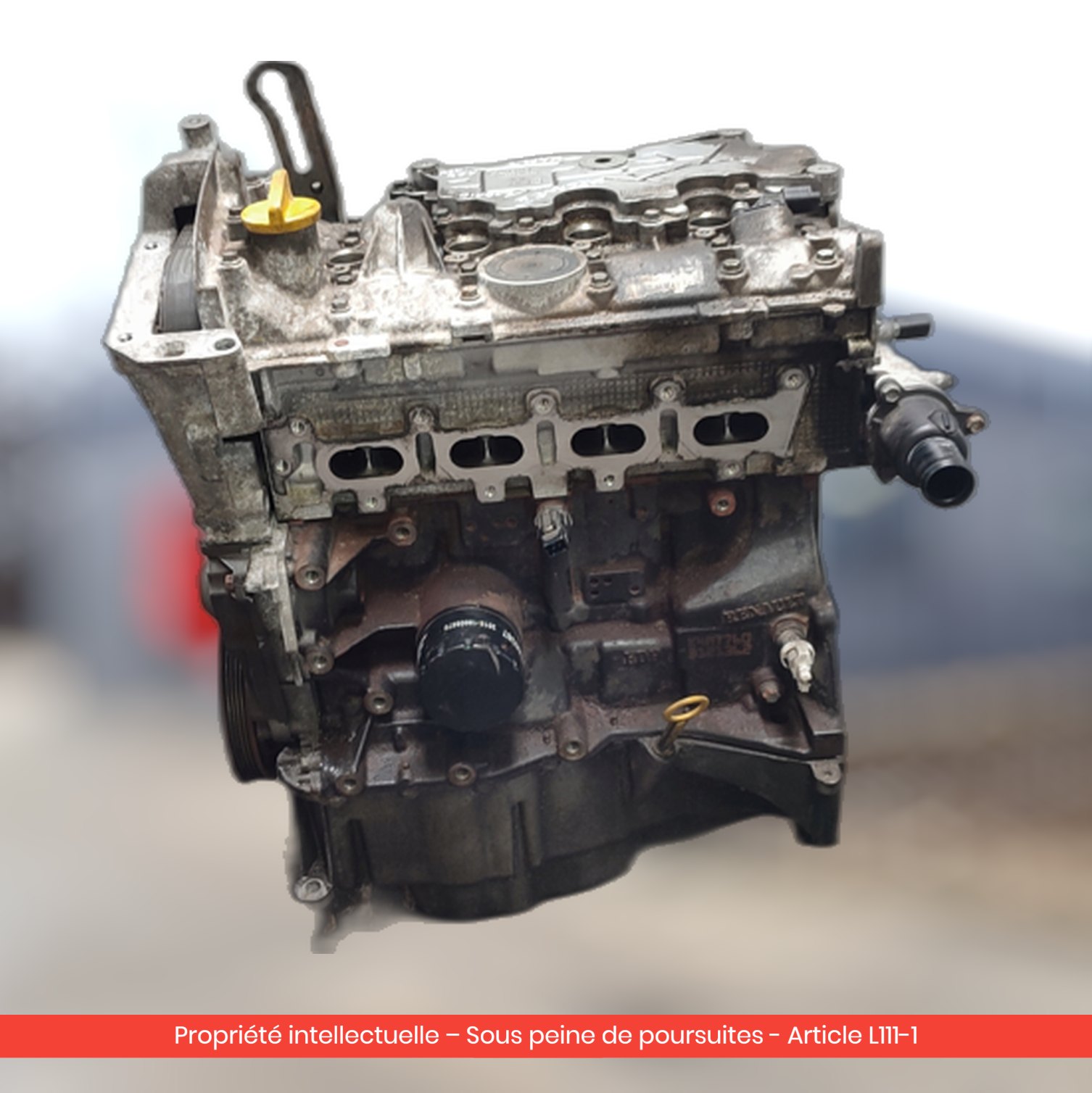 Moteur Renault Megane II / Megane Classic K4MT760 — occasion — vue 3