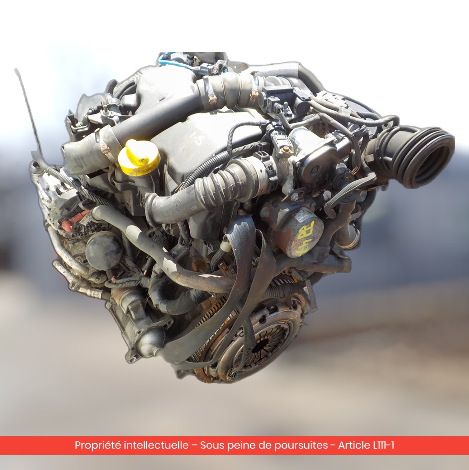 Moteur Dacia Duster / Lodgy K9K666 — occasion — vue 4