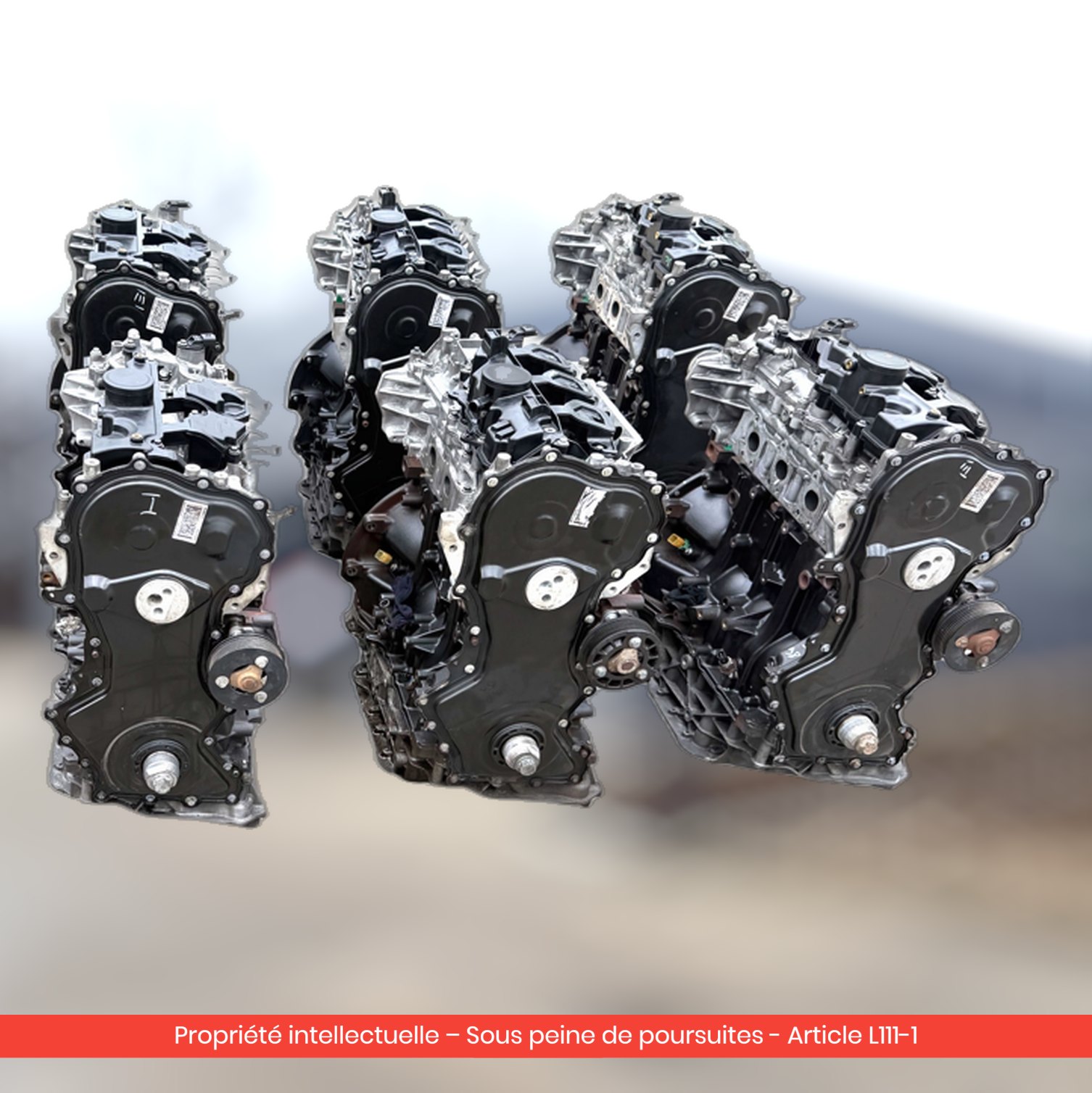 Moteur Nissan Qashqai / X-Trail / Renault Koleos M9RZ856 — occasion — vue 3
