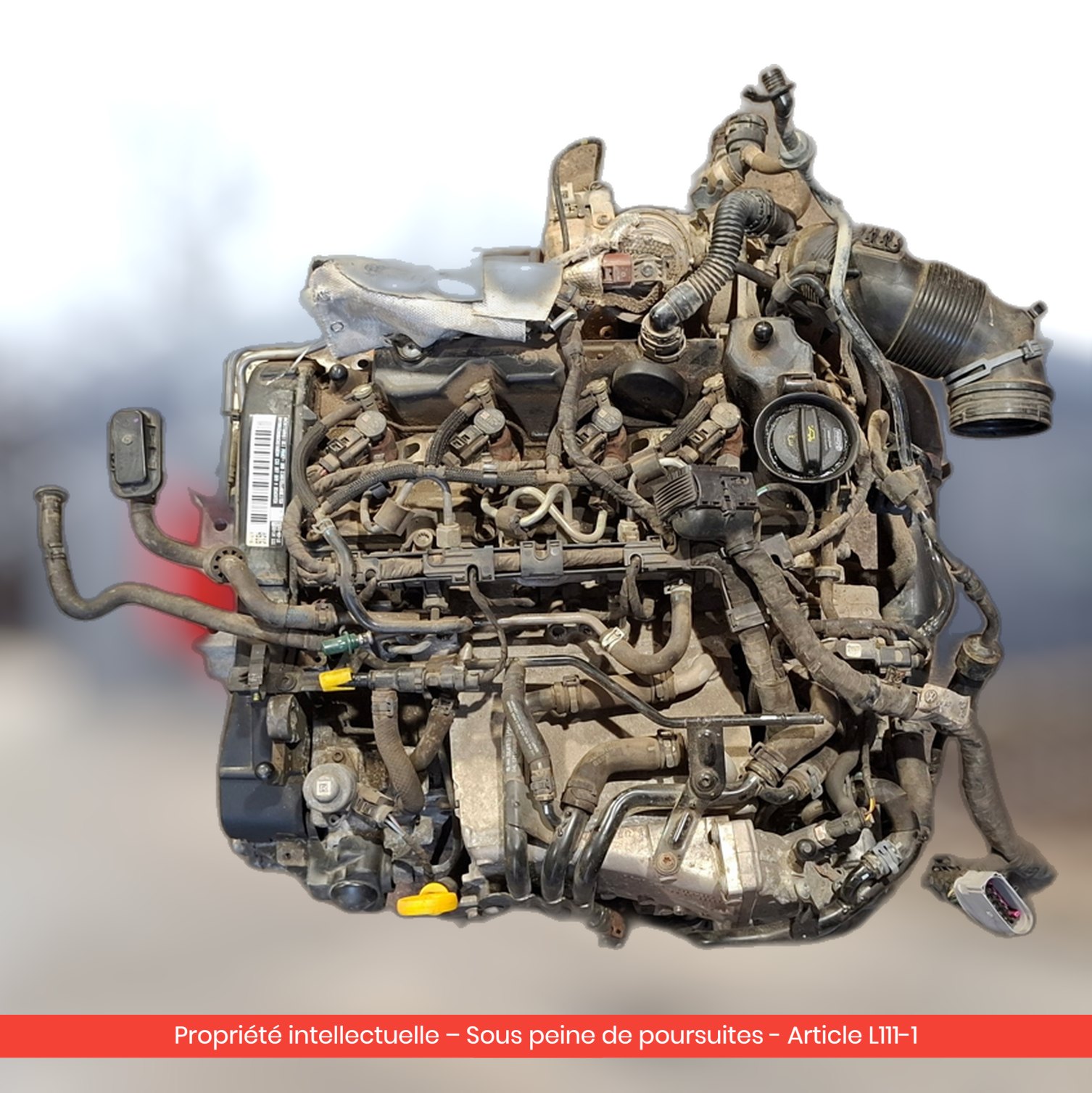 Moteur Audi A3 / Seat Leon / Volkswagen Golf VII CXXB — occasion — vue 1