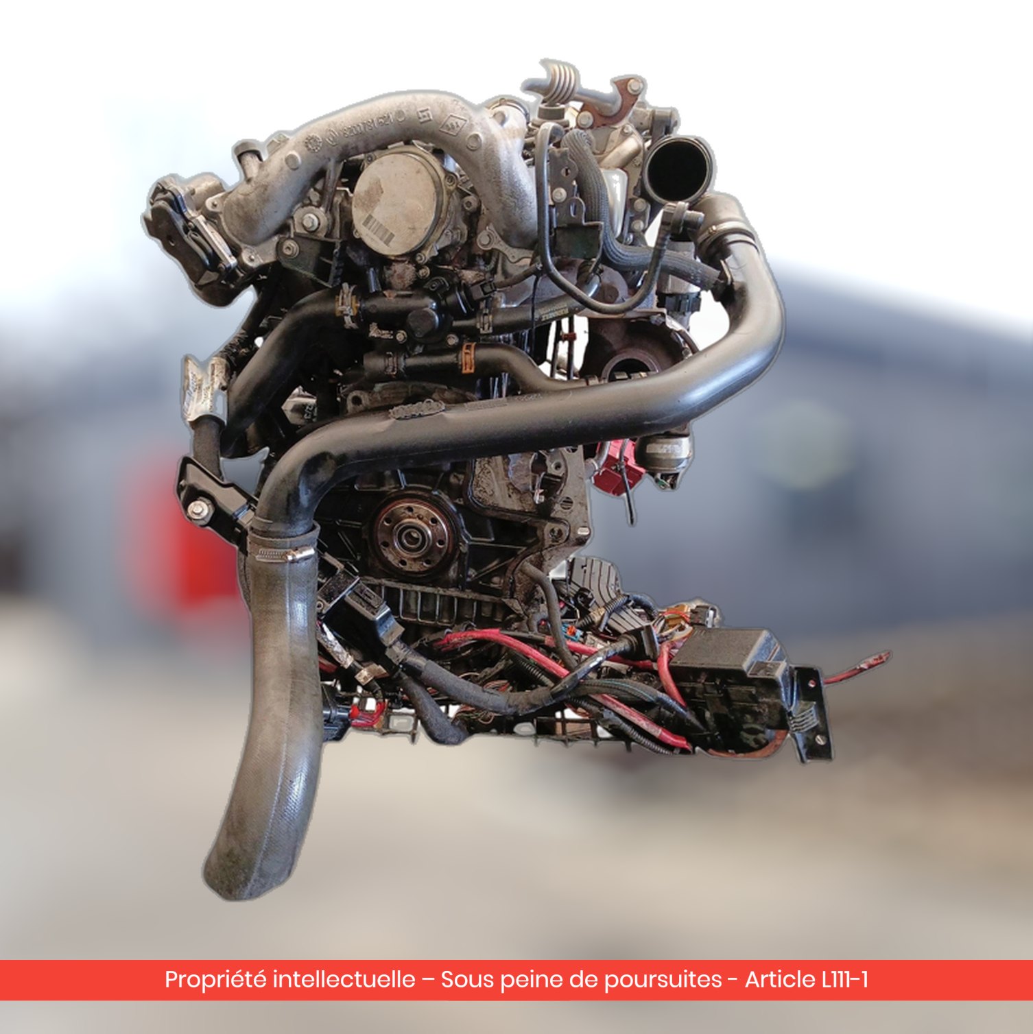 Moteur Renault Megane III / Scenic III F9QP872 — occasion — vue 1