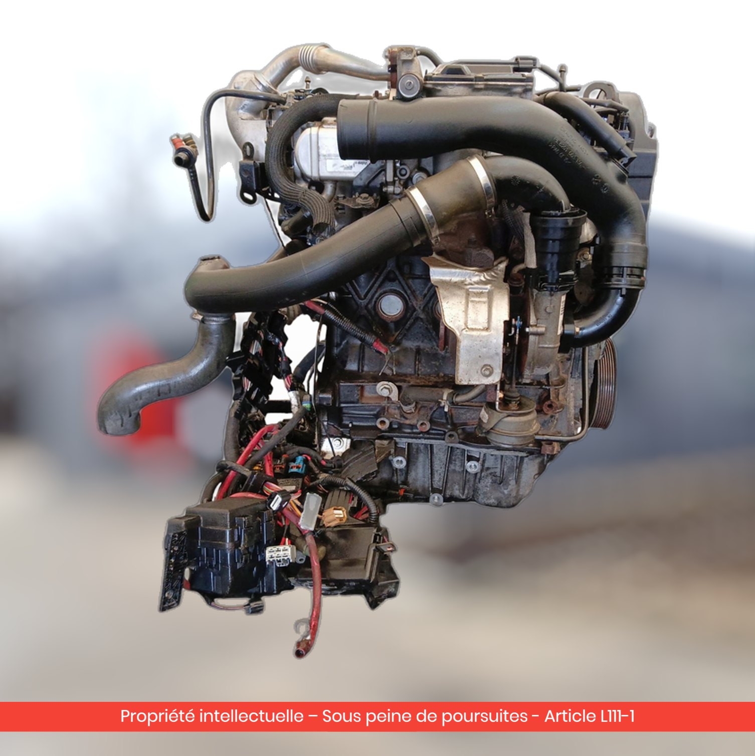 Moteur Renault Megane III / Scenic III F9QP872 — occasion — vue 2