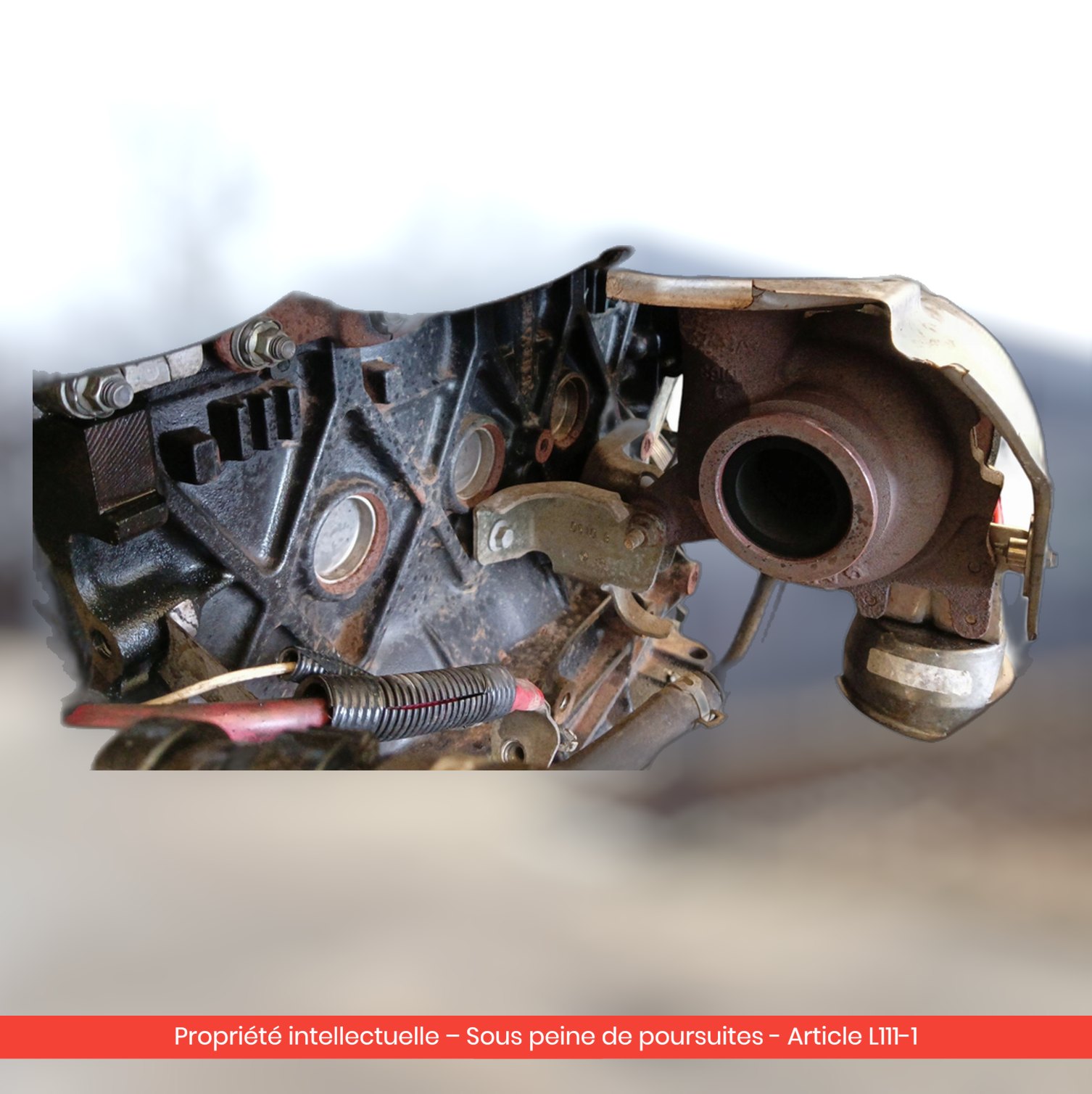 Moteur Renault Megane III / Scenic III F9QP872 — occasion — vue 4