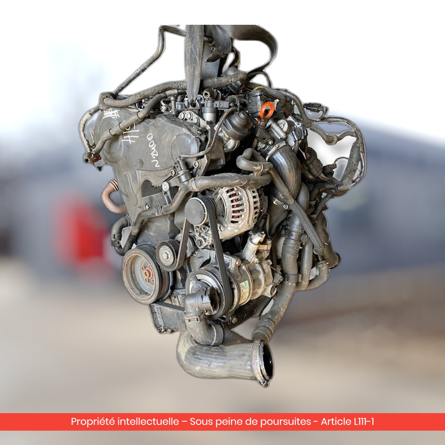 Moteur Volkswagen Lupo / Polo AHW-C-BX — occasion — vue 3