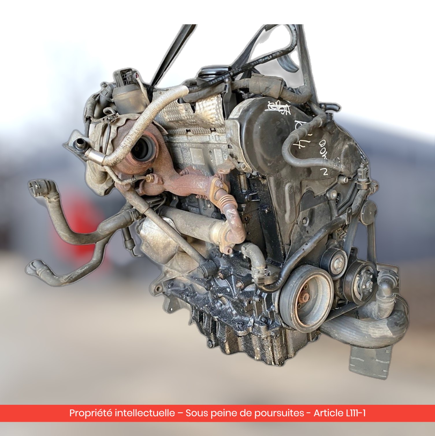 Moteur Volkswagen Lupo / Polo AHW-C-BX — occasion — vue 4