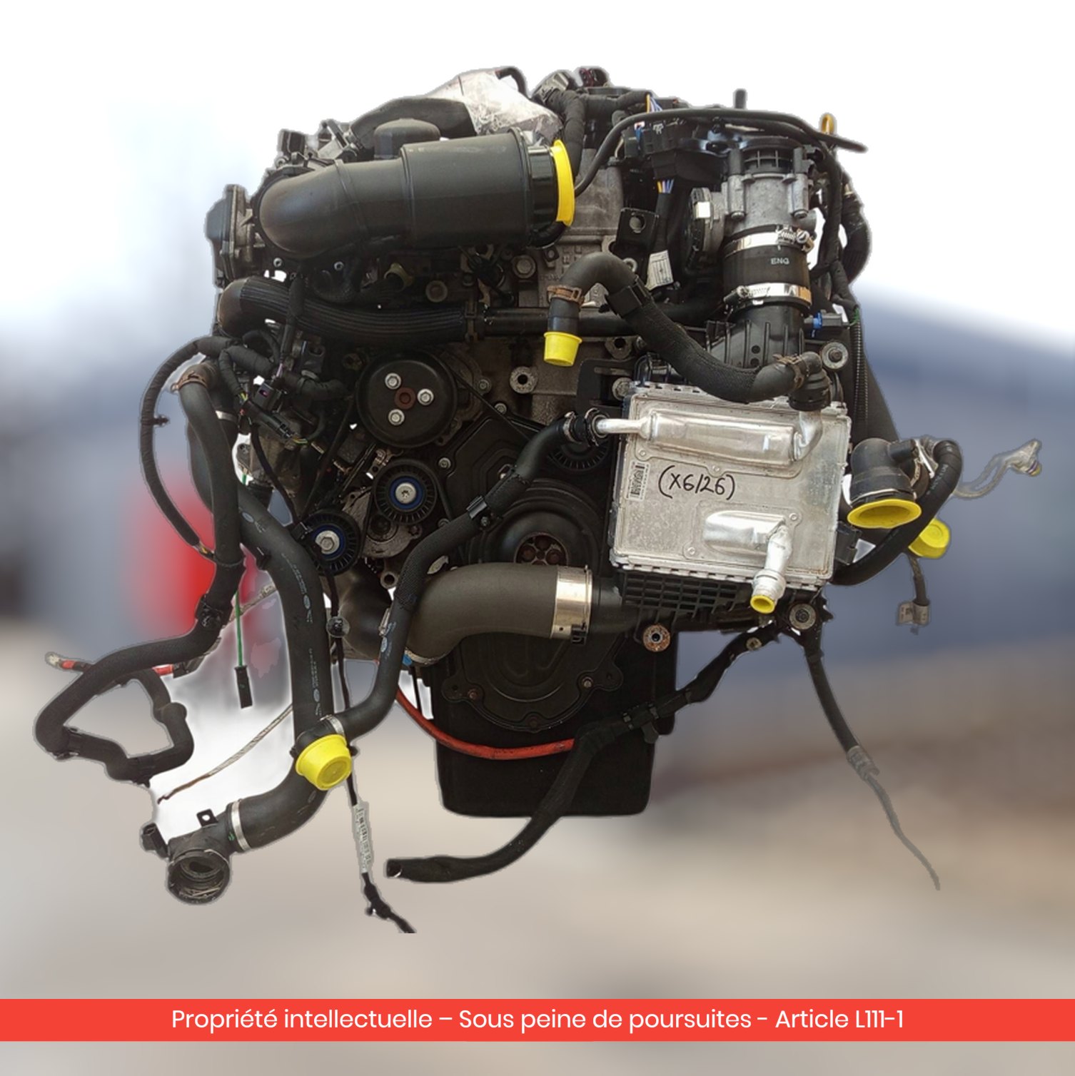 Moteur Citroën C5 X7 / Peugeot 407 XFV-HR — occasion — vue 4