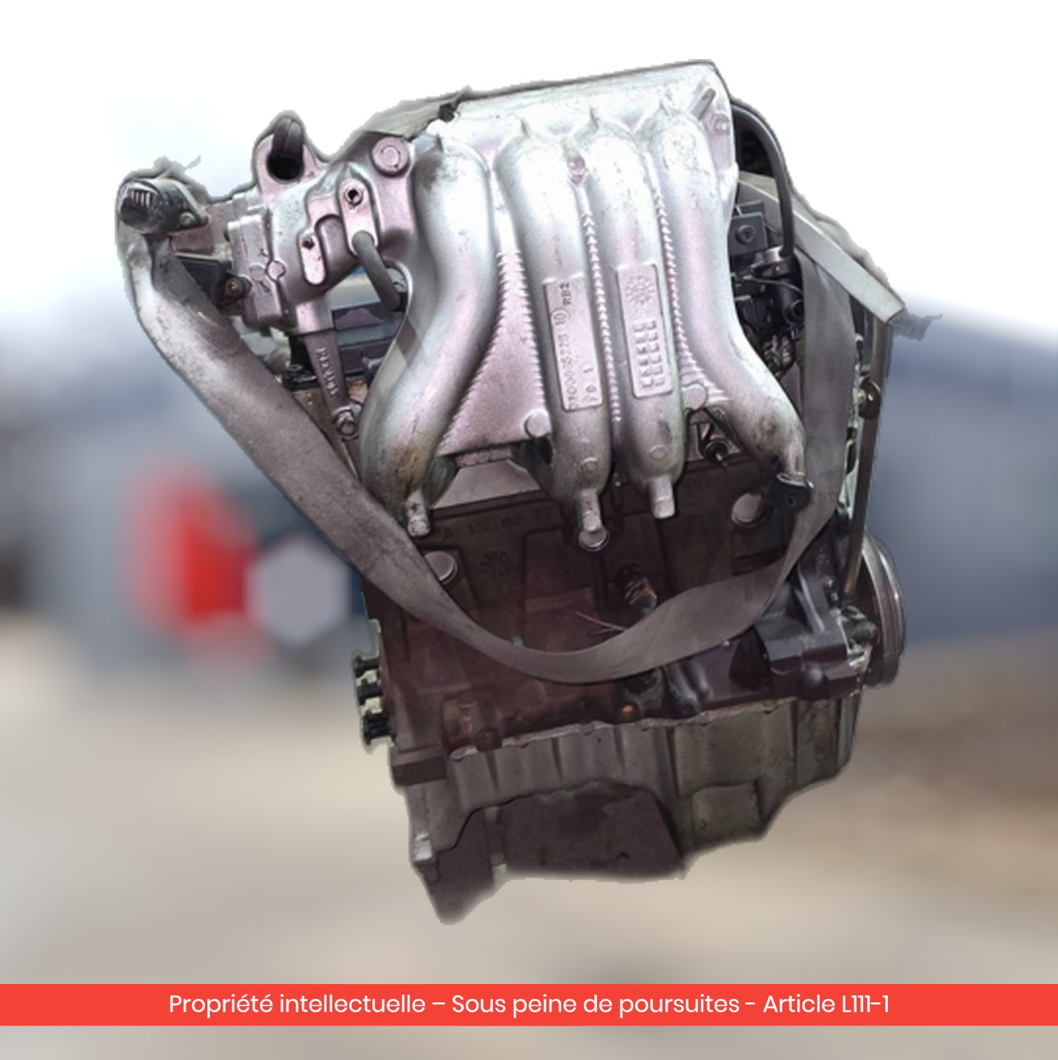 Moteur Renault Megane Classic / Megane / Megane Scenic K7MA702 — occasion — vue 3
