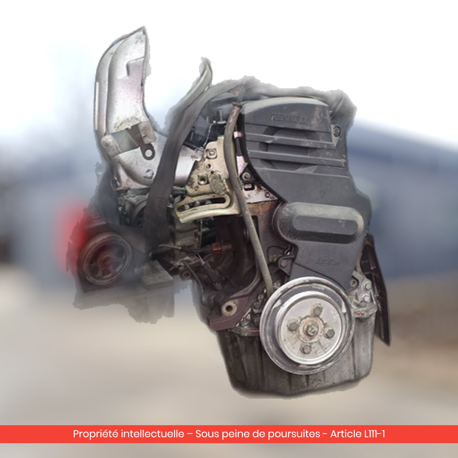 Moteur Renault Megane Classic / Megane / Megane Scenic K7MA702 — occasion — vue 4