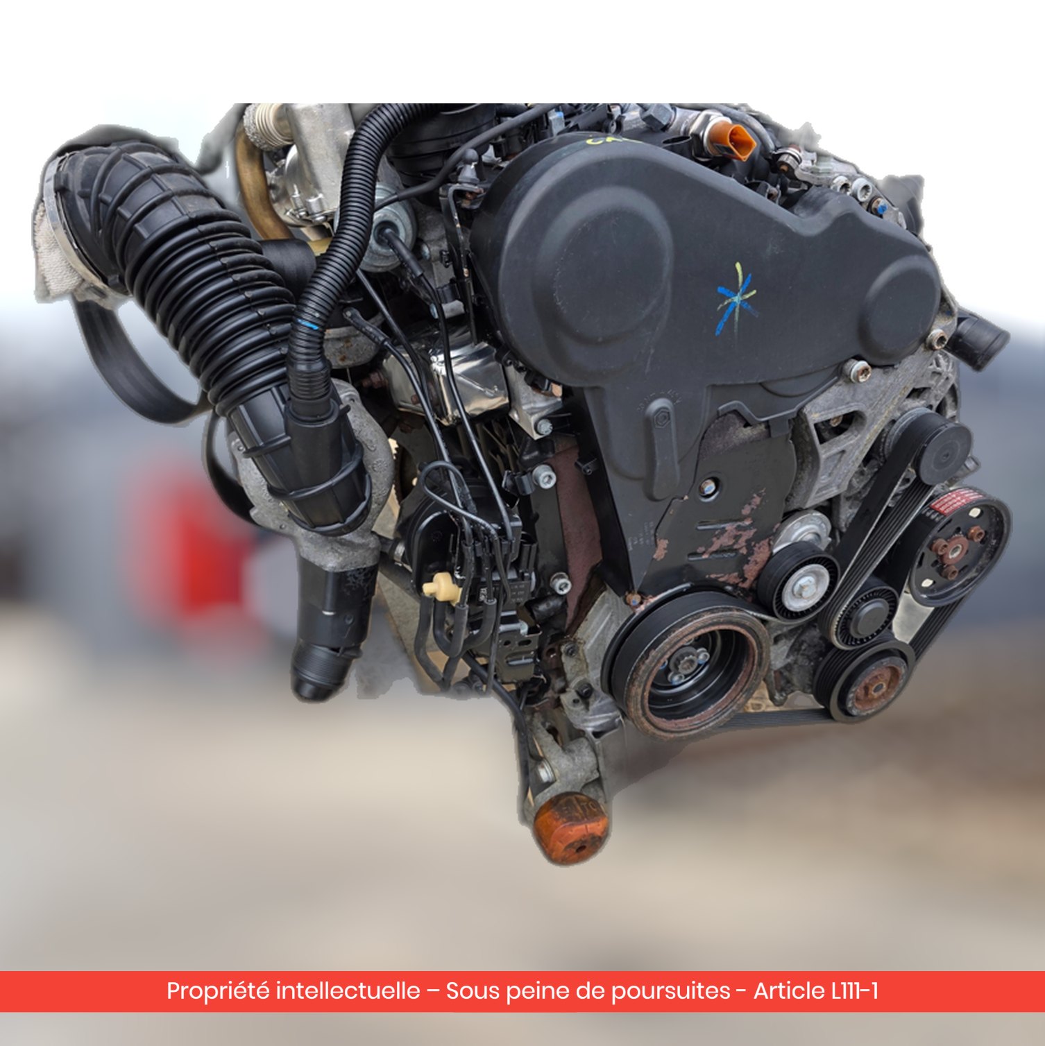 Moteur Audi A4 / Seat Exeo CAGC — occasion — vue 2