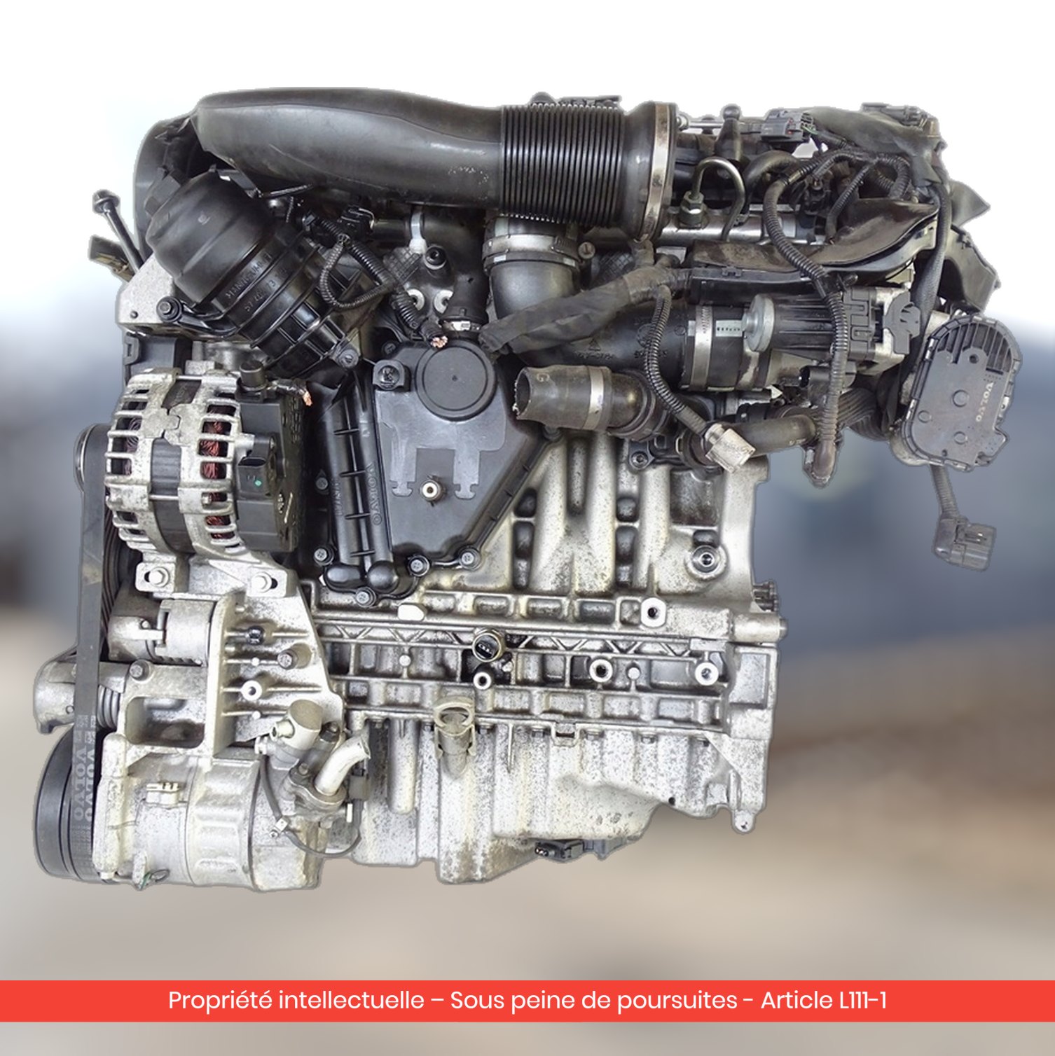 Moteur Volvo V70 / XC60 D5204T2 — occasion — vue 2