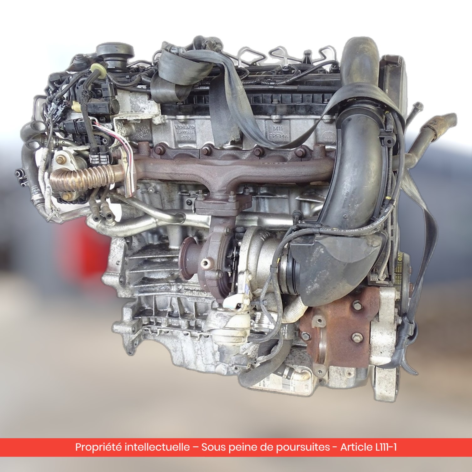 Moteur Volvo V70 / XC60 D5204T2 — occasion — vue 3