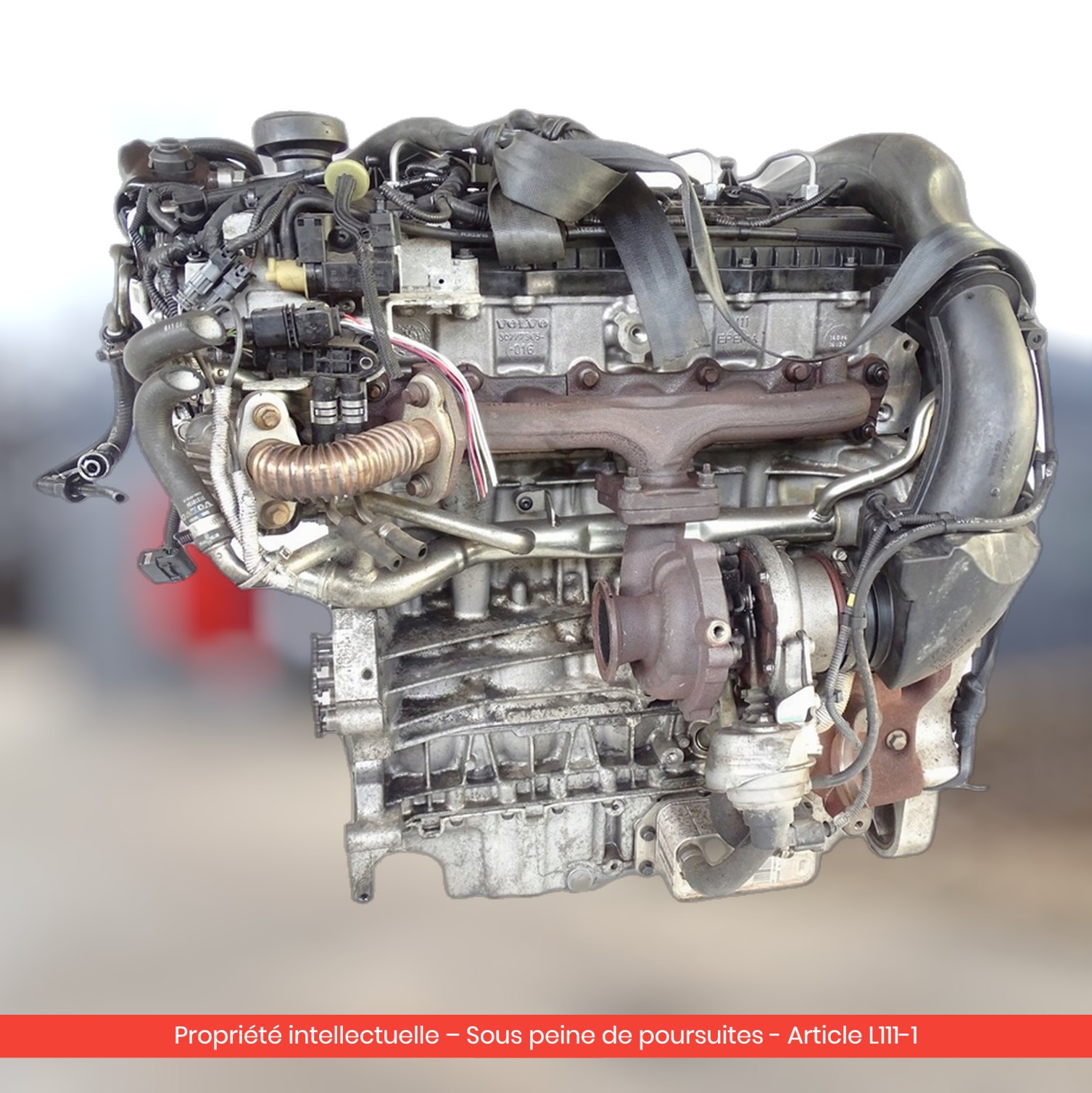 Moteur Volvo V70 / XC60 D5204T2 — occasion — vue 4