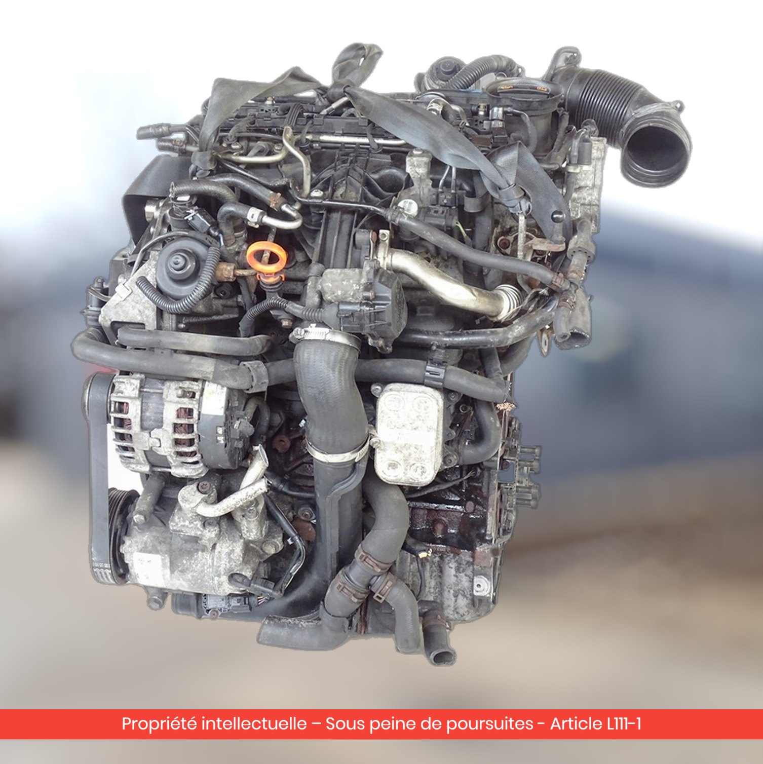 Moteur Volkswagen Passat / Tiguan CFGC — occasion — vue 4