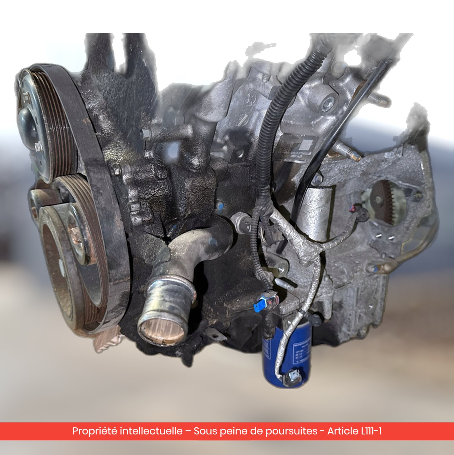 Moteur Audi A5 / A4 CAMA — occasion — vue 4