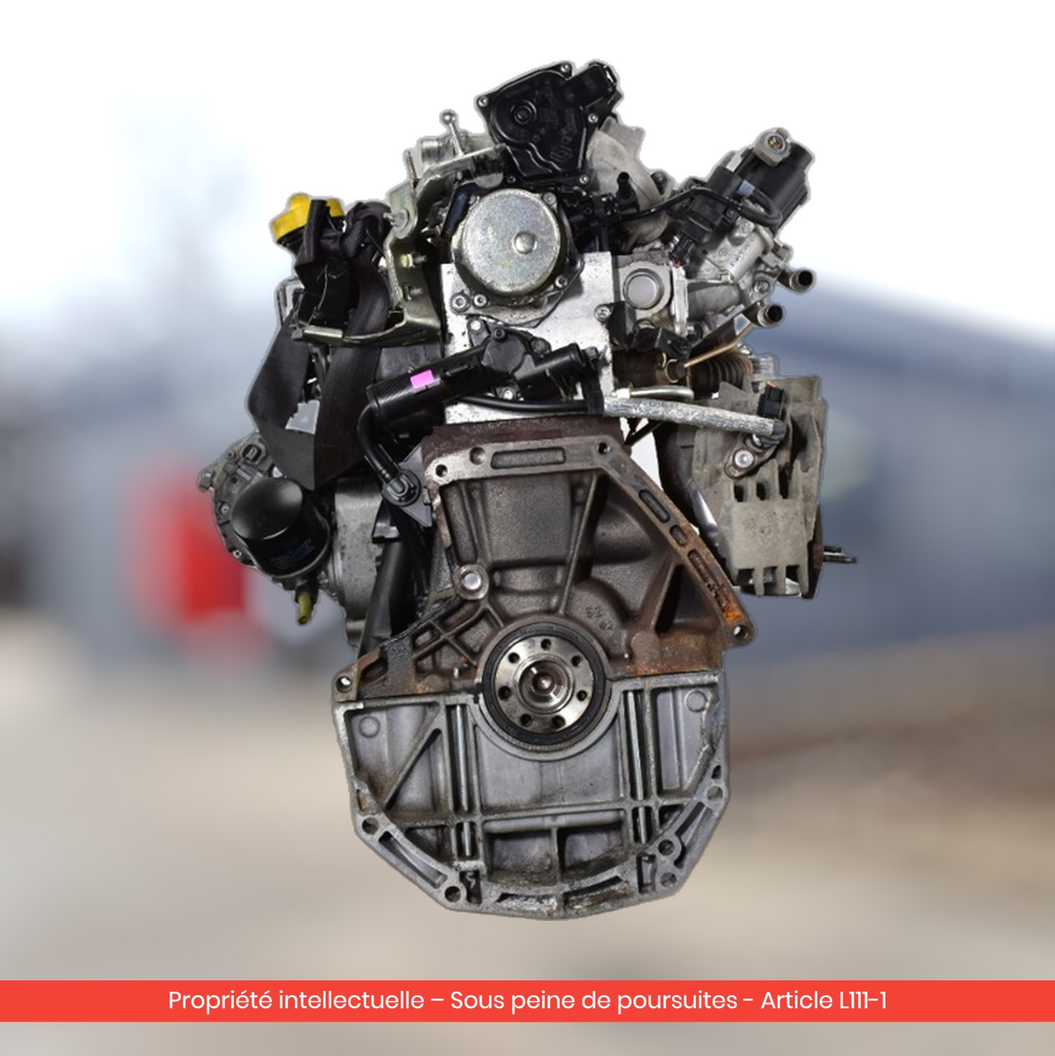 Moteur Nissan Qashqai II /  K9KD430 — occasion — vue 2
