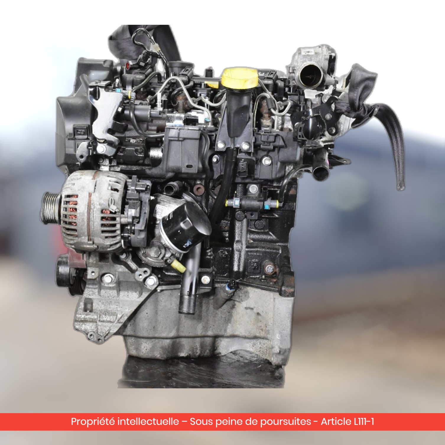 Moteur Nissan Qashqai II /  K9KD430 — occasion — vue 3