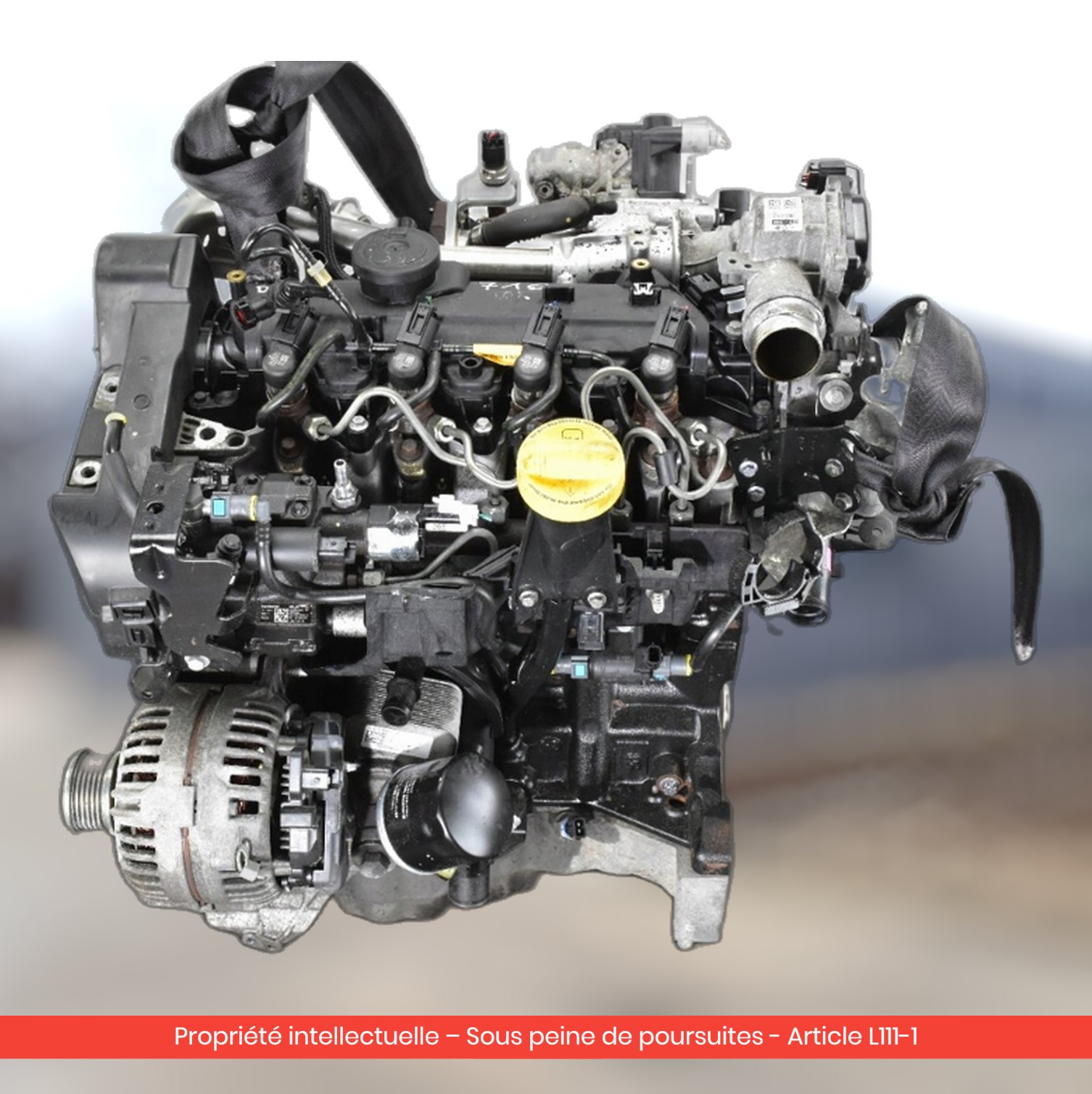 Moteur Nissan Qashqai II /  K9KD430 — occasion — vue 4