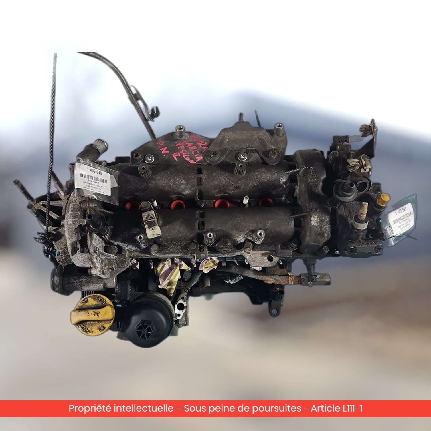 Moteur Fiat Brava / Bravo 182B9000-182 — occasion — vue 2