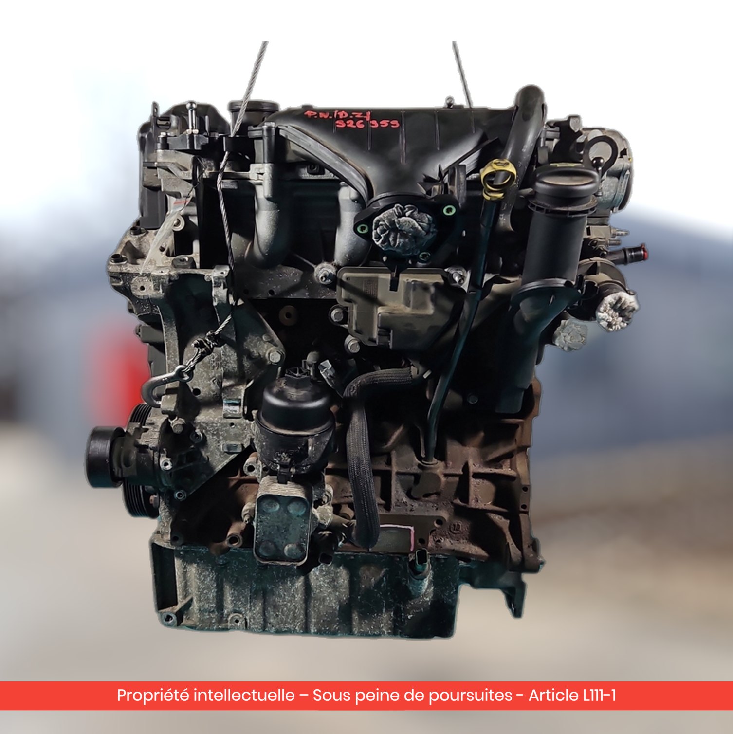 Moteur Citroën DS5 / Peugeot 3008 / 508 RH02-TJ — occasion — vue 2