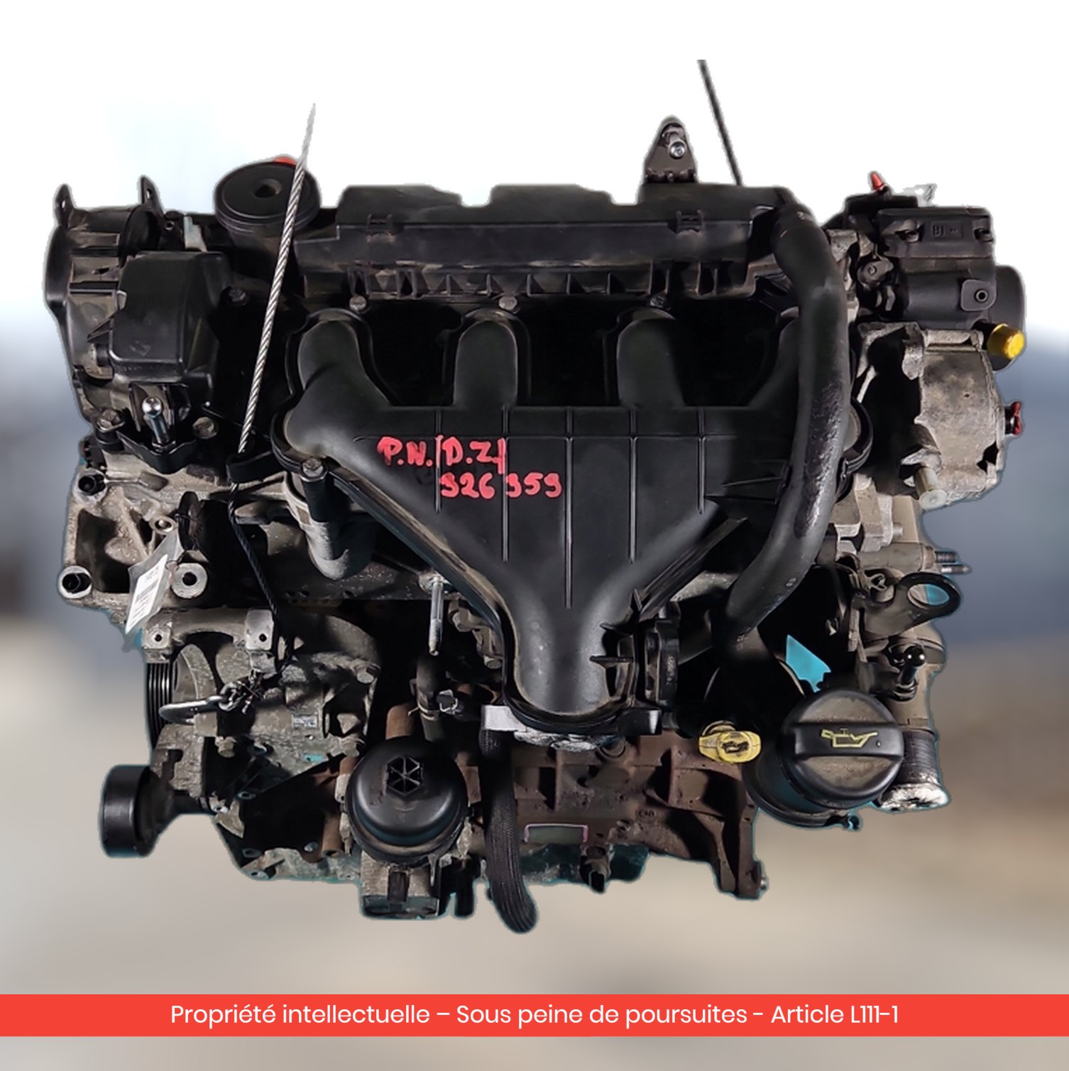 Moteur Citroën DS5 / Peugeot 3008 / 508 RH02-TJ — occasion — vue 3